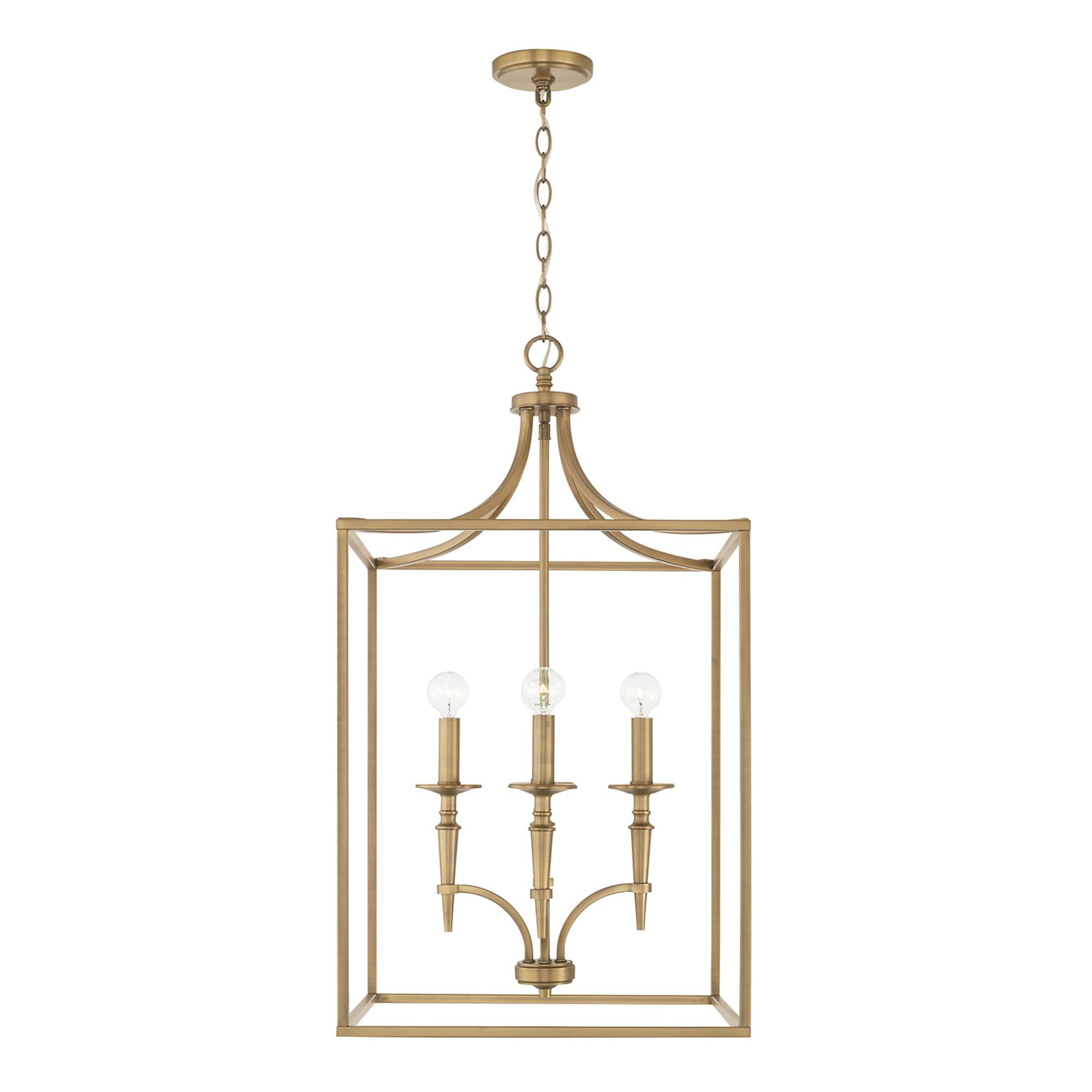 Shown in Aged Brass finish