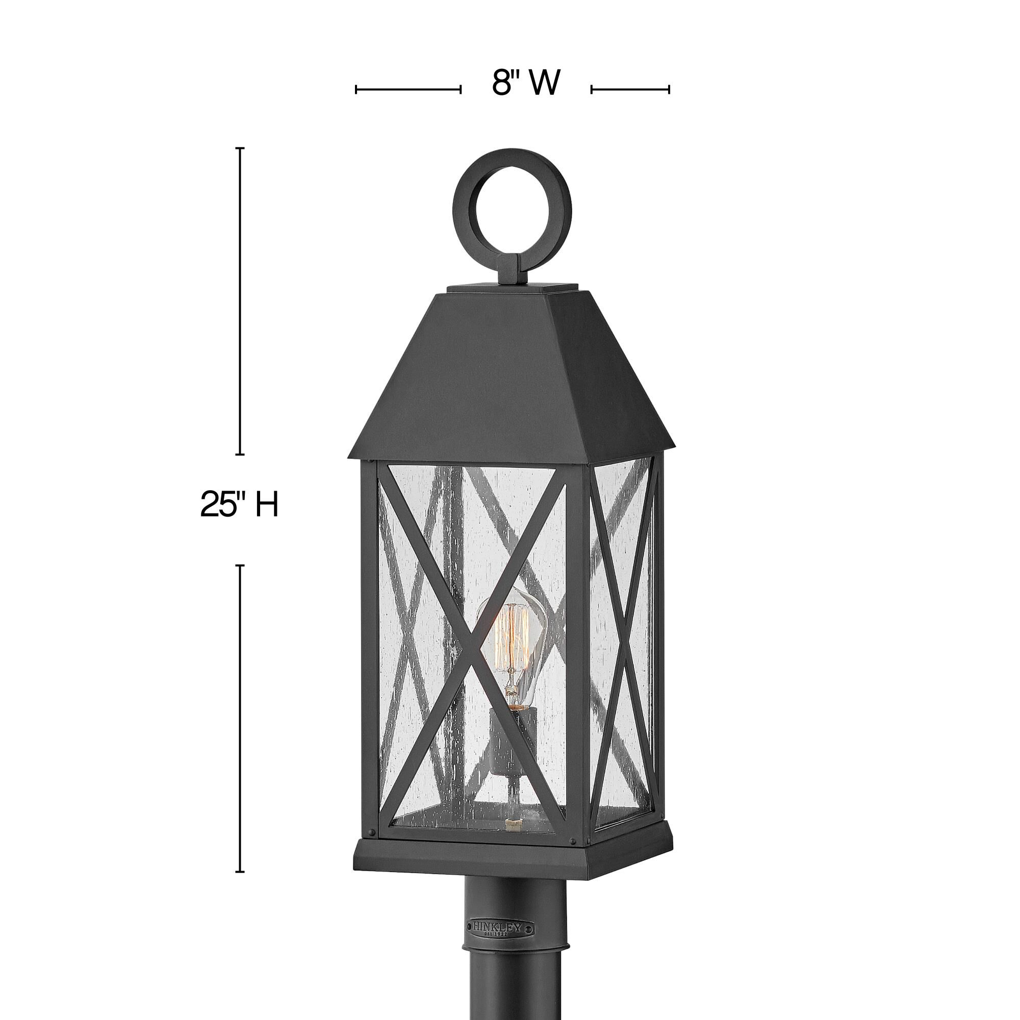 Hinkley Lighting Briar 25 Inch Tall Outdoor Post Lamp