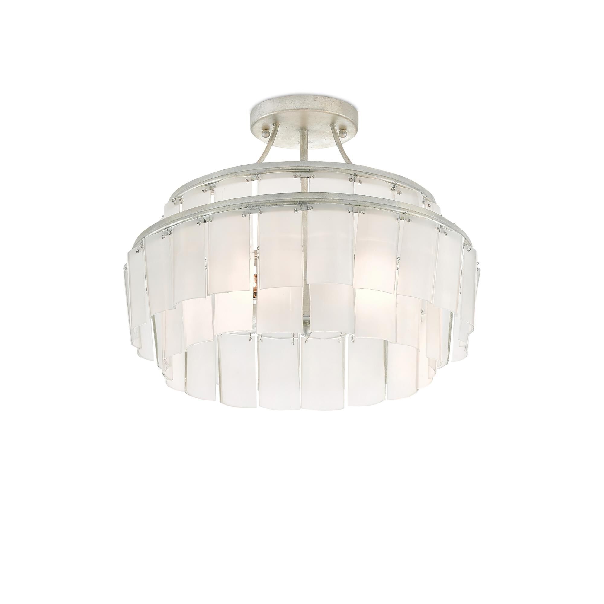 Shown in Contemporary Silver Leaf finish