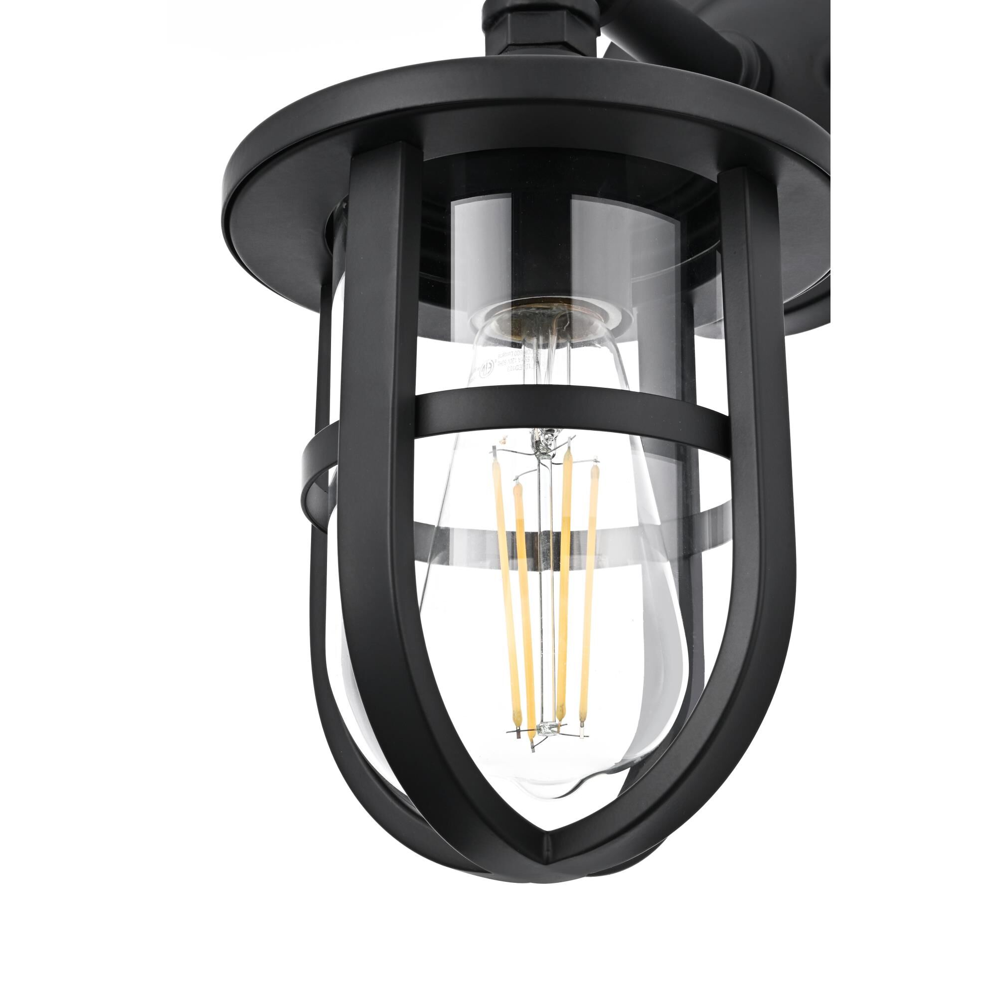 Hugo 12 Inch Outdoor Wall Light by Elegant Lighting