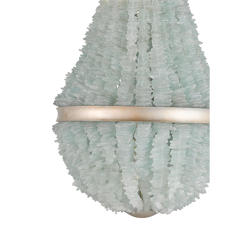 Platea Small Chandelier by Currey & Company