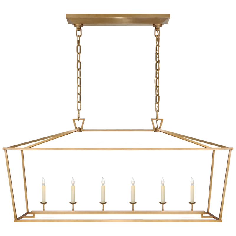 Chapman & Myers Darlana 54 Inch Linear Suspension Light by Visual Comfort Signature Collection