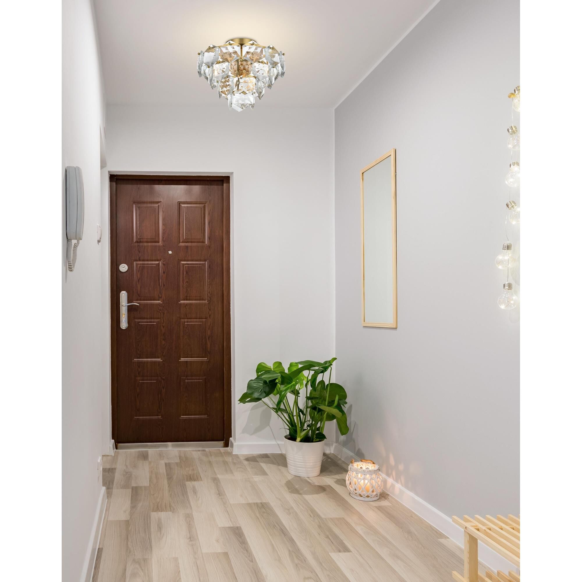 Adaline 16 Inch Flush Mount by Elegant Lighting