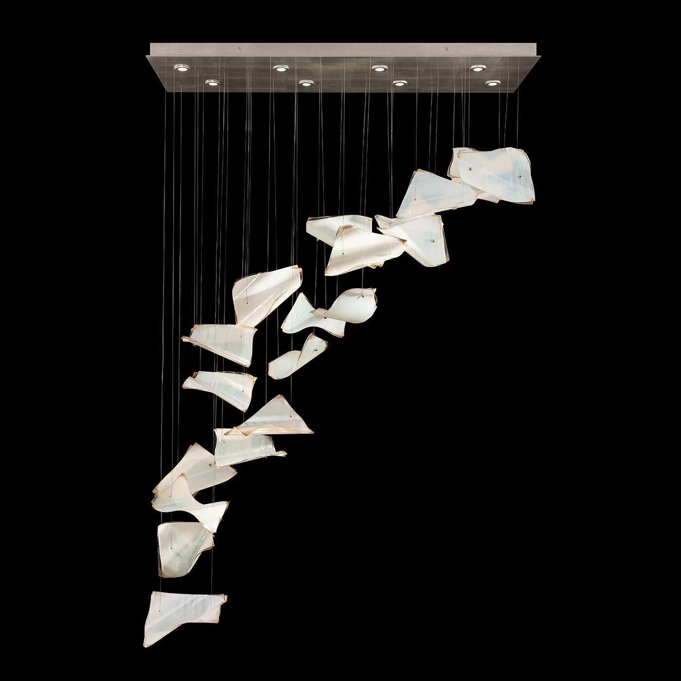 Elevate Linear Suspension Light by Fine Art Handcrafted Lighting