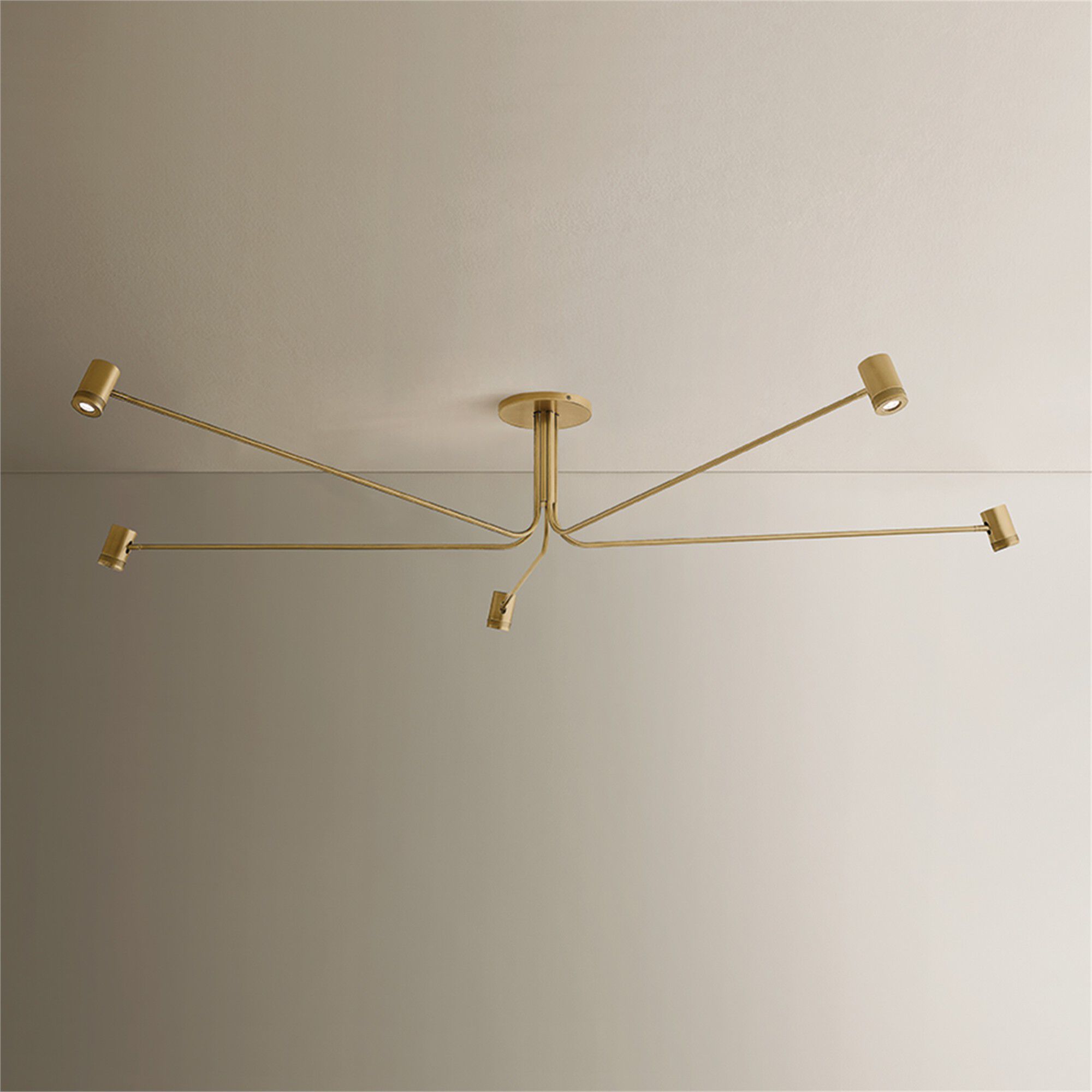 Vertex 70 Inch Semi Flush Mount,