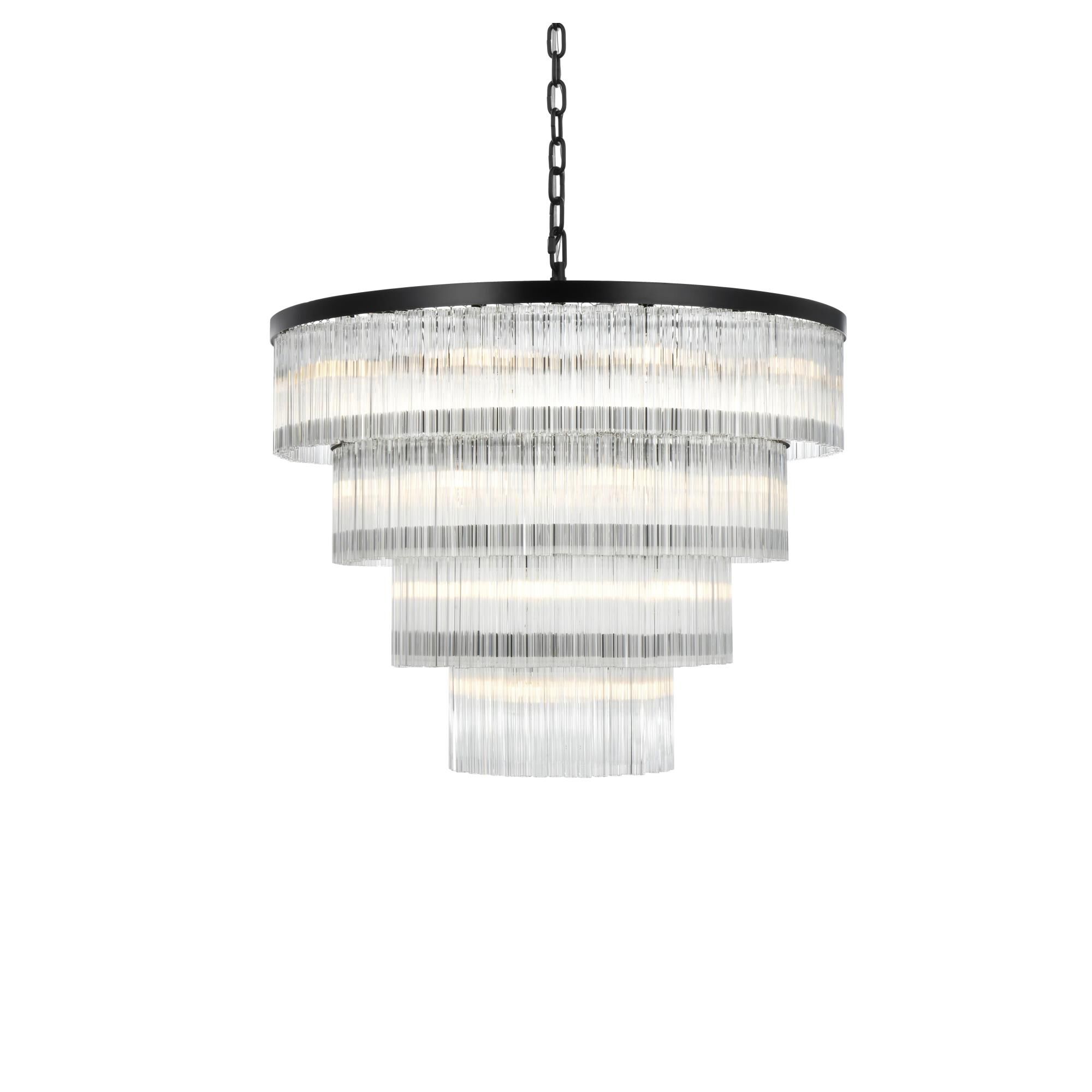 Harlow 40 Inch Chandelier by Elegant Lighting