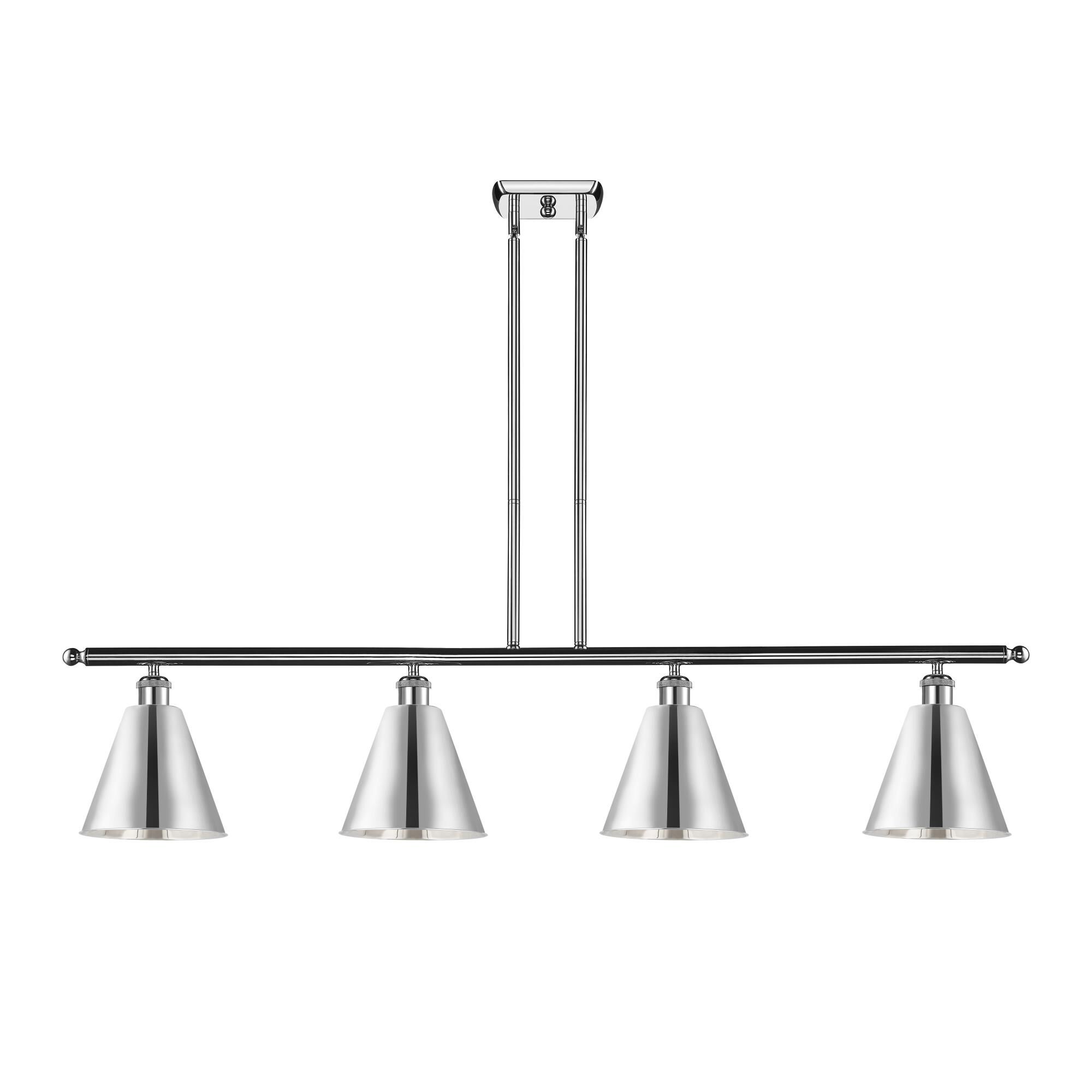 Shown in Polished Chrome finish and Polished Chrome Ballston Cone shade