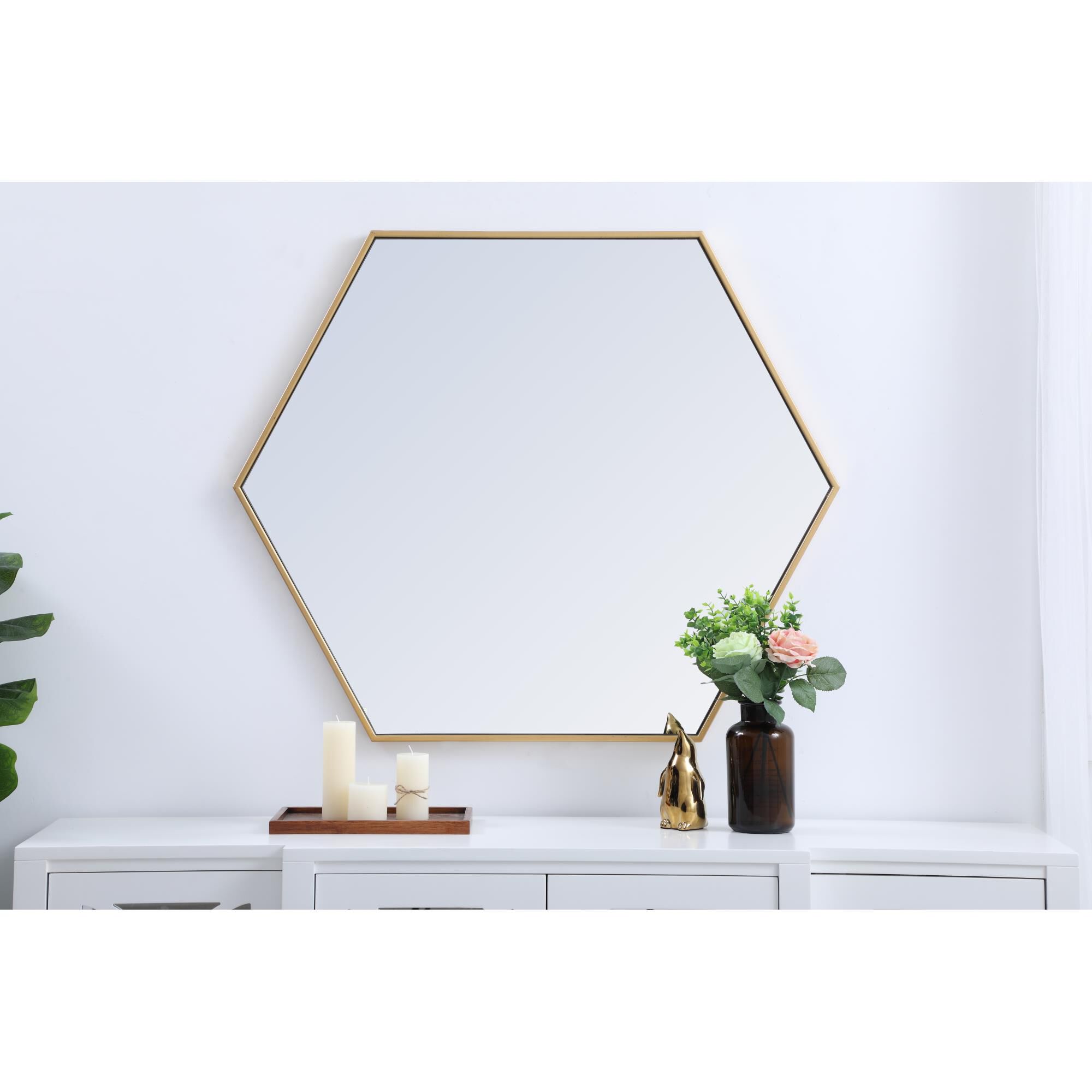 Shown in Brass finish