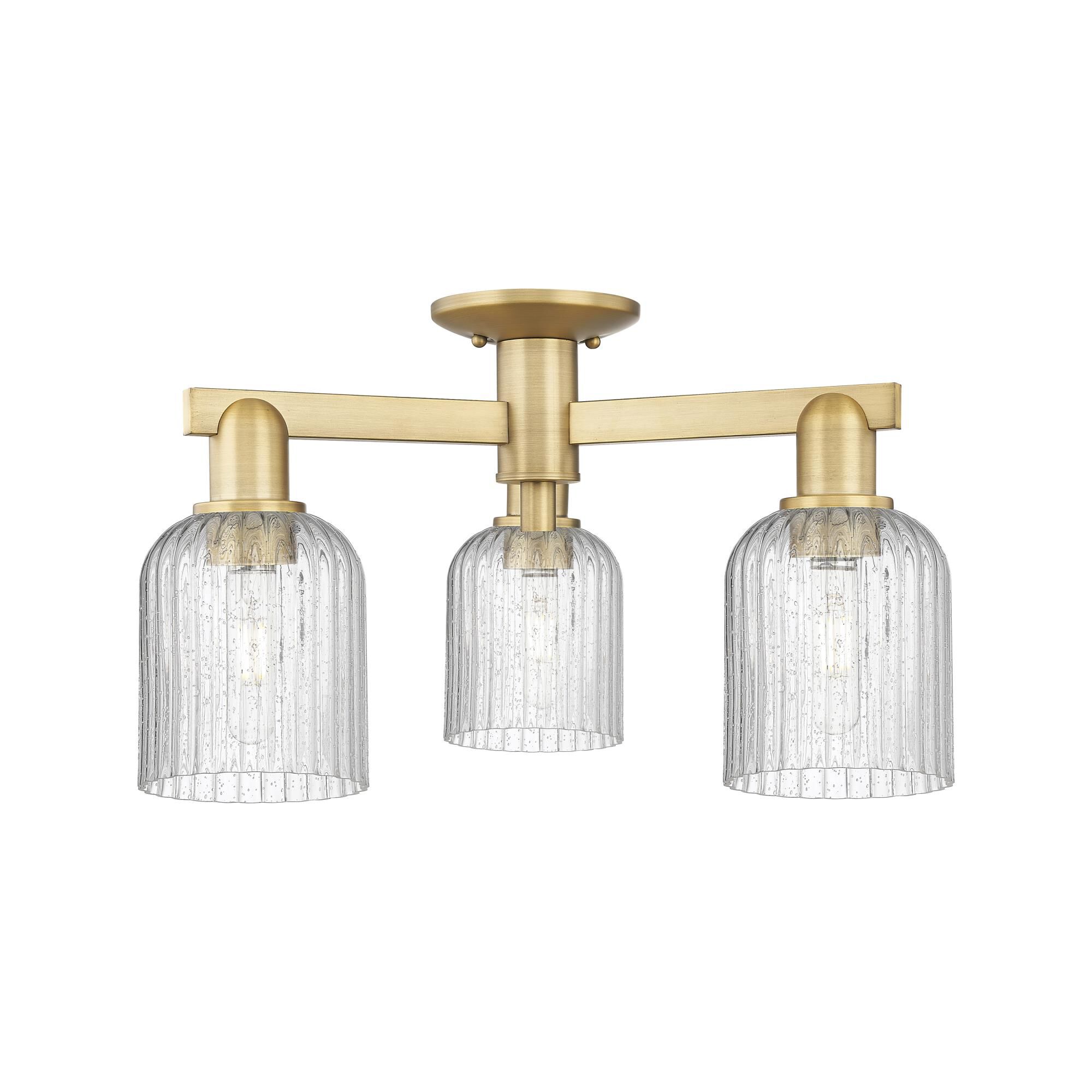 Shown in Brushed Brass finish