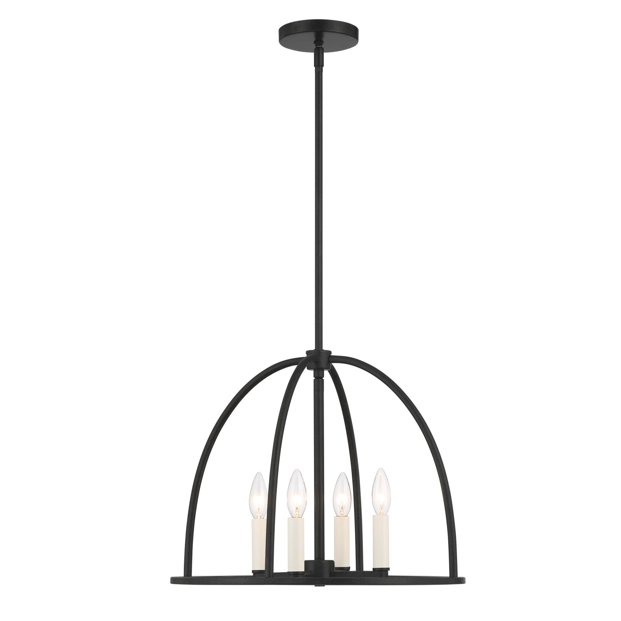Abbott 18 Inch 4 Light Mini Chandelier by Crystorama