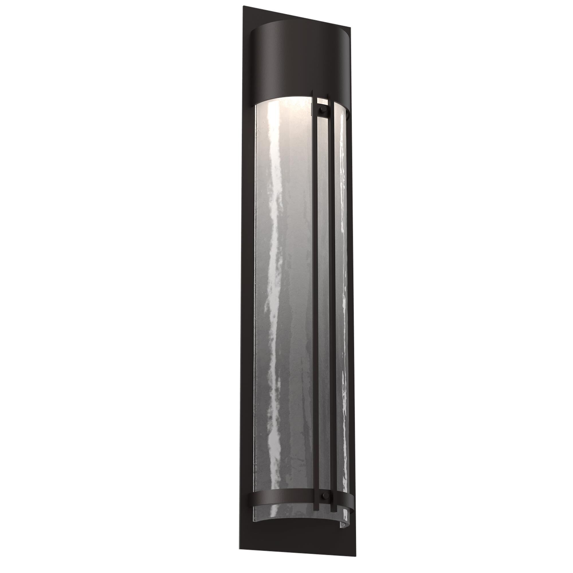 Shown in Statuary Bronze finish and Frosted Granite glass