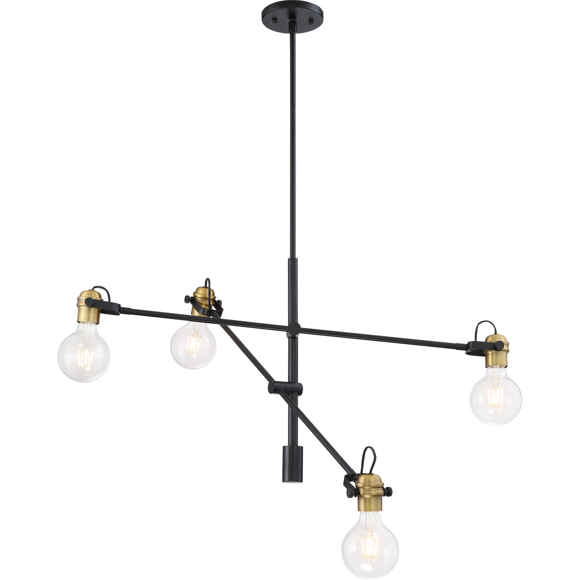 Mantra 31 Inch 4 Light Multi Light Pendant by Nuvo Lighting