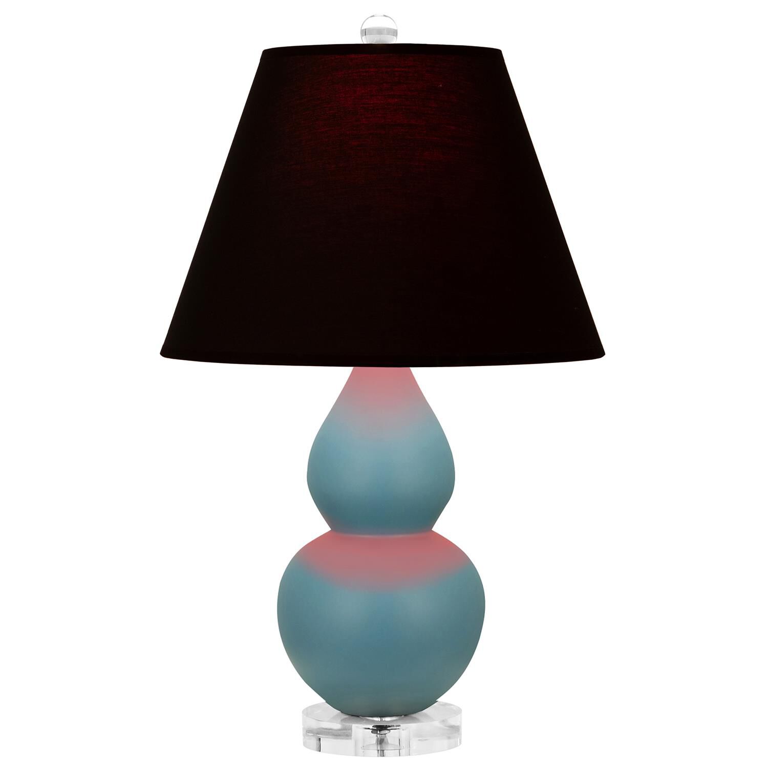 Small Double Gourd 23 Inch Table Lamp by Robert Abbey