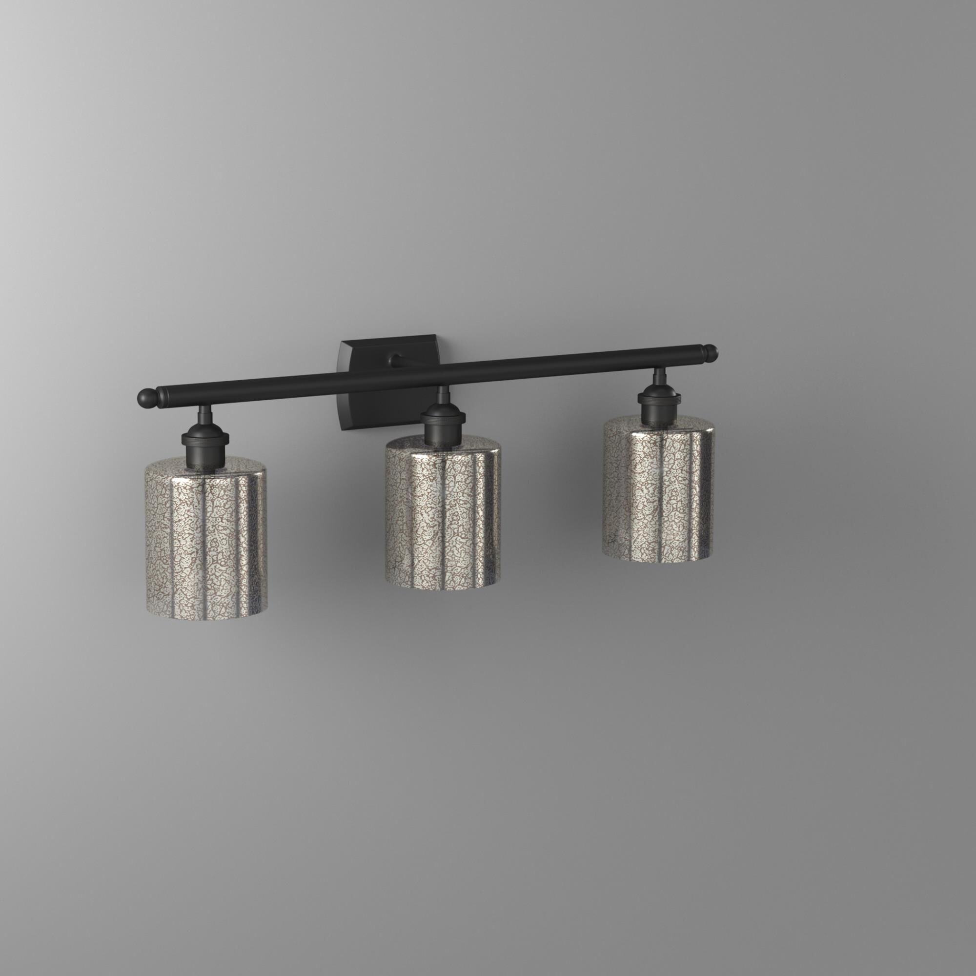 Shown in Oil Rubbed Bronze finish and Mercury glass