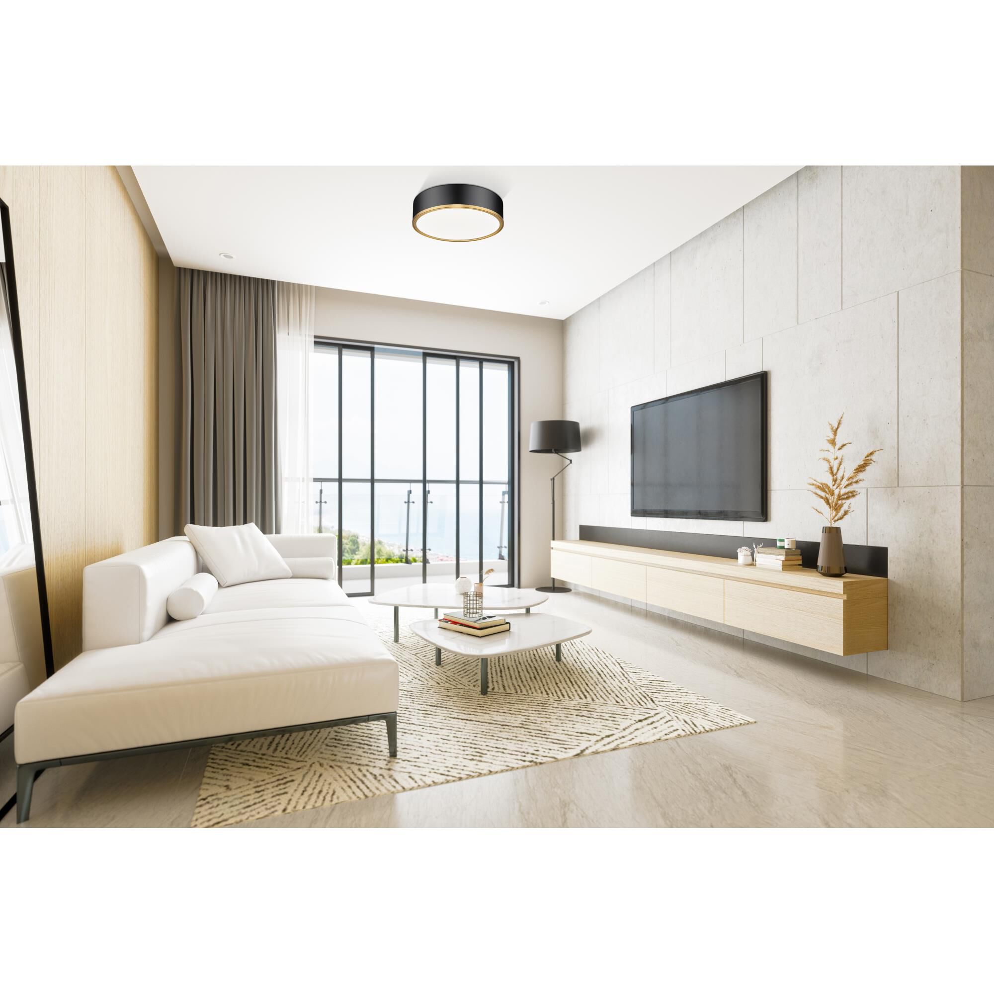 Bradley 16 Inch Flush Mount by Z Lite