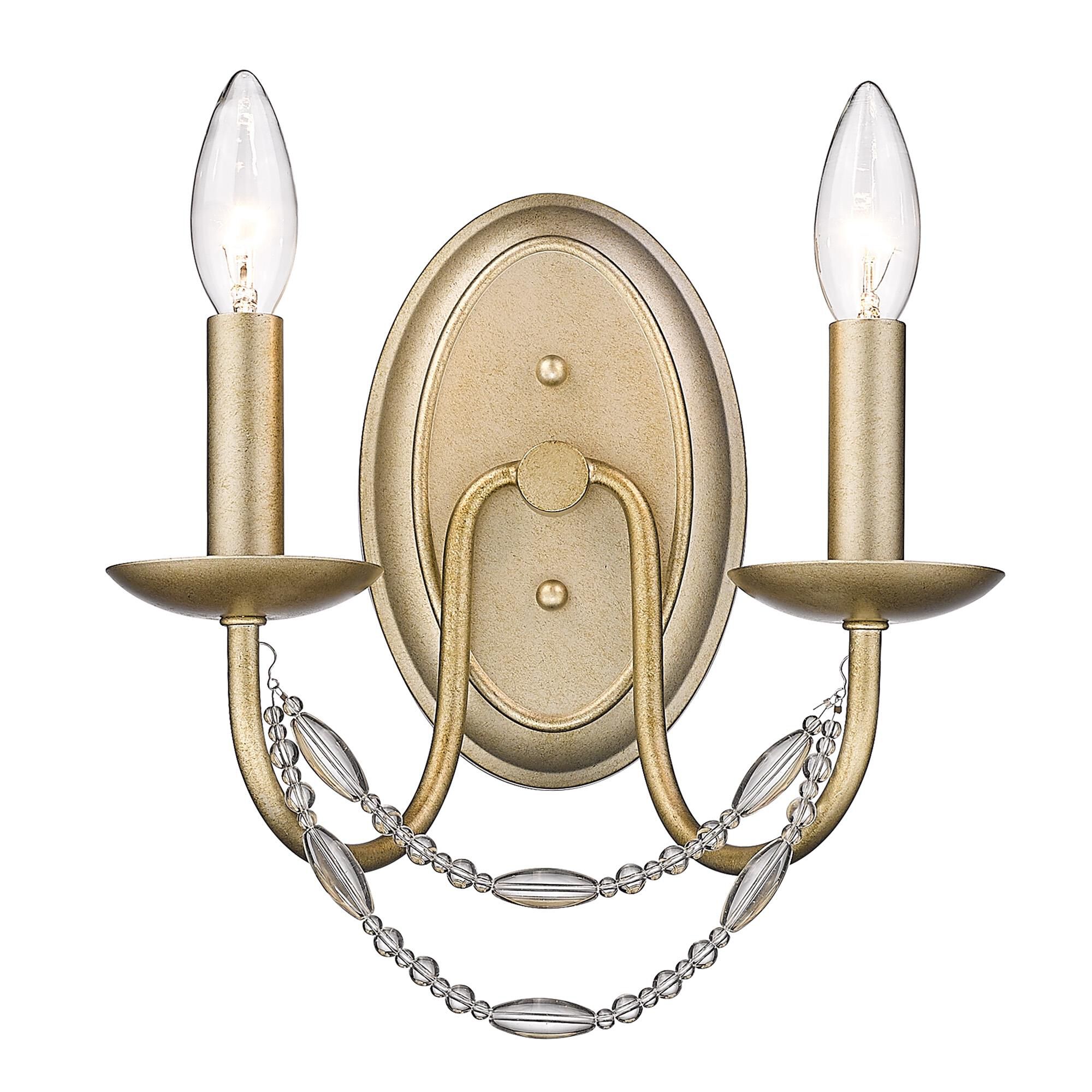 Mirabella 10 Inch Wall Sconce by Golden Lighting