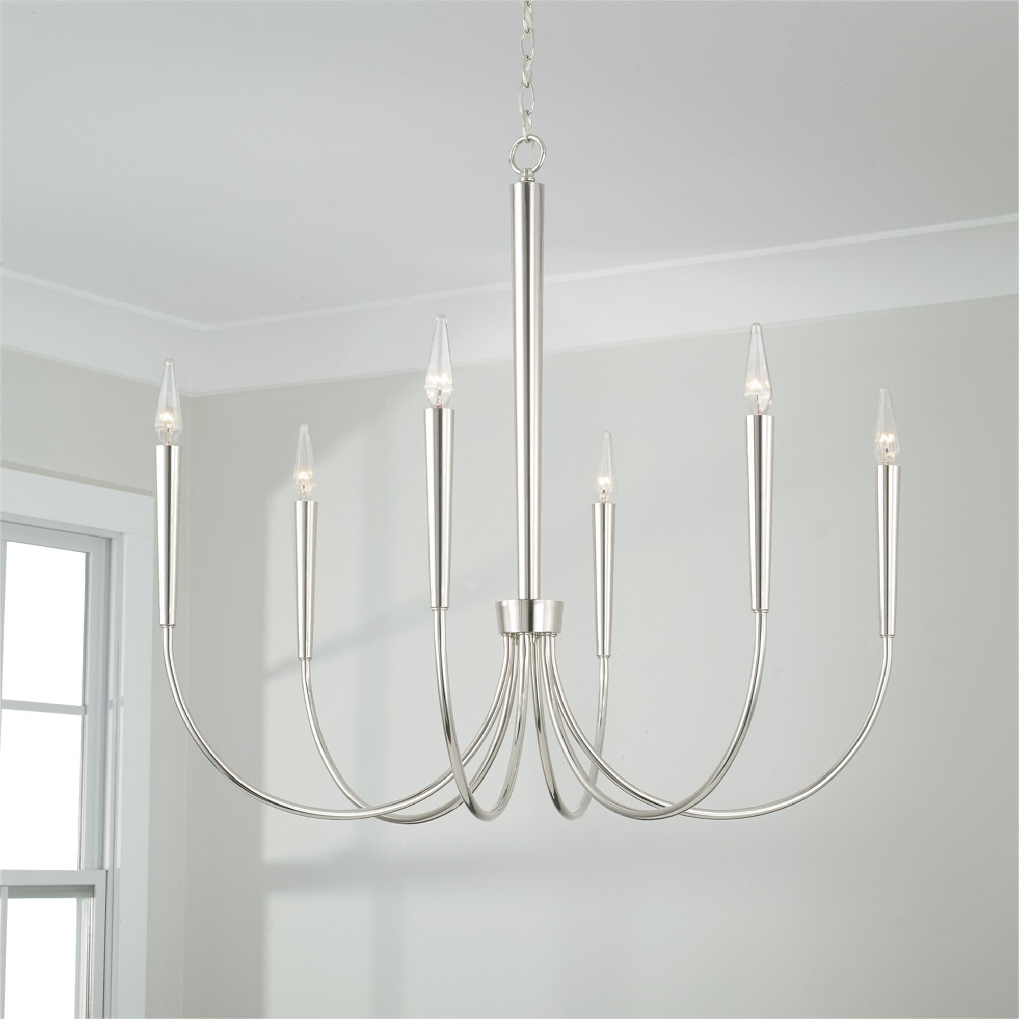 Shown in Polished Nickel finish