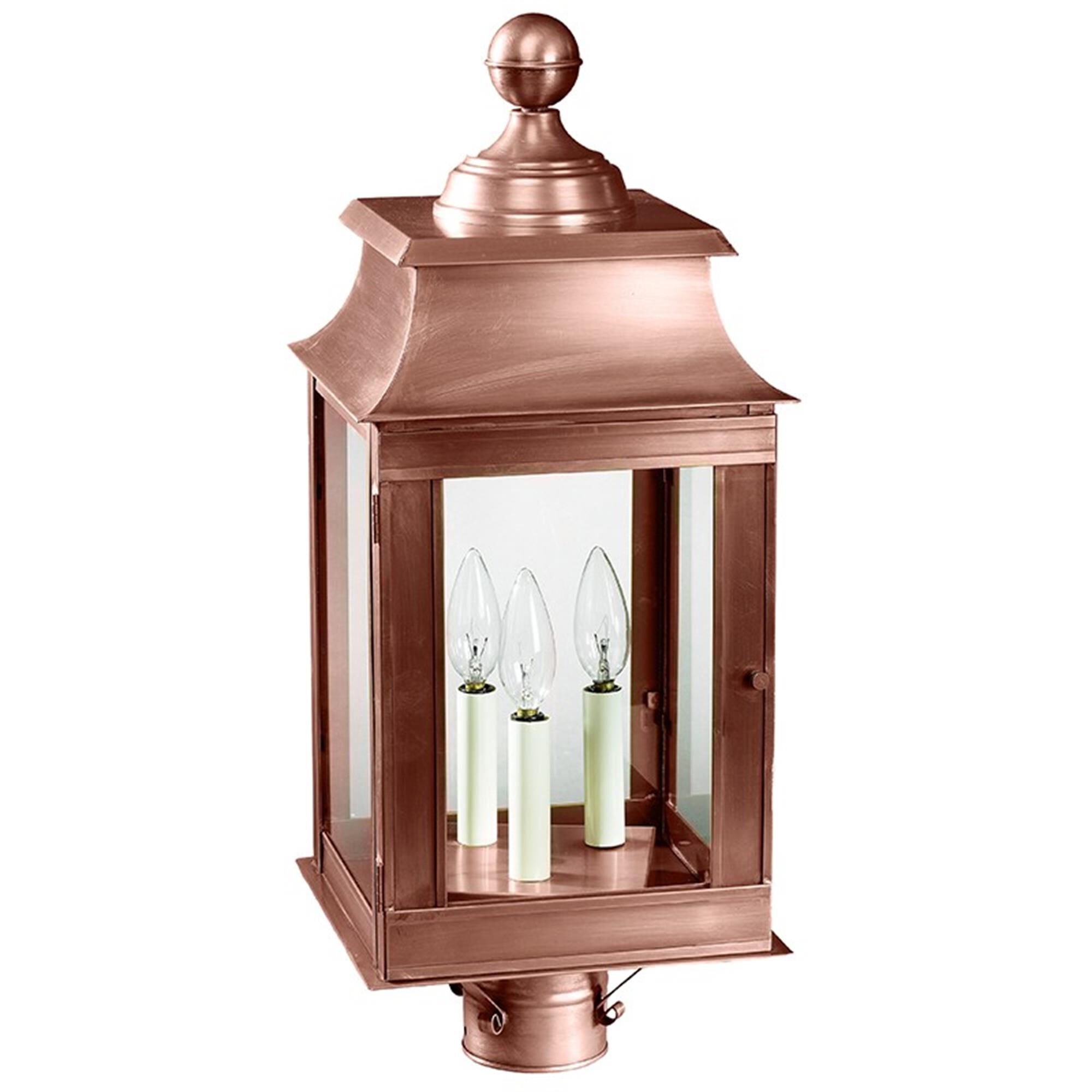 Concord 23 Inch 3 Light Outdoor Post Lamp,