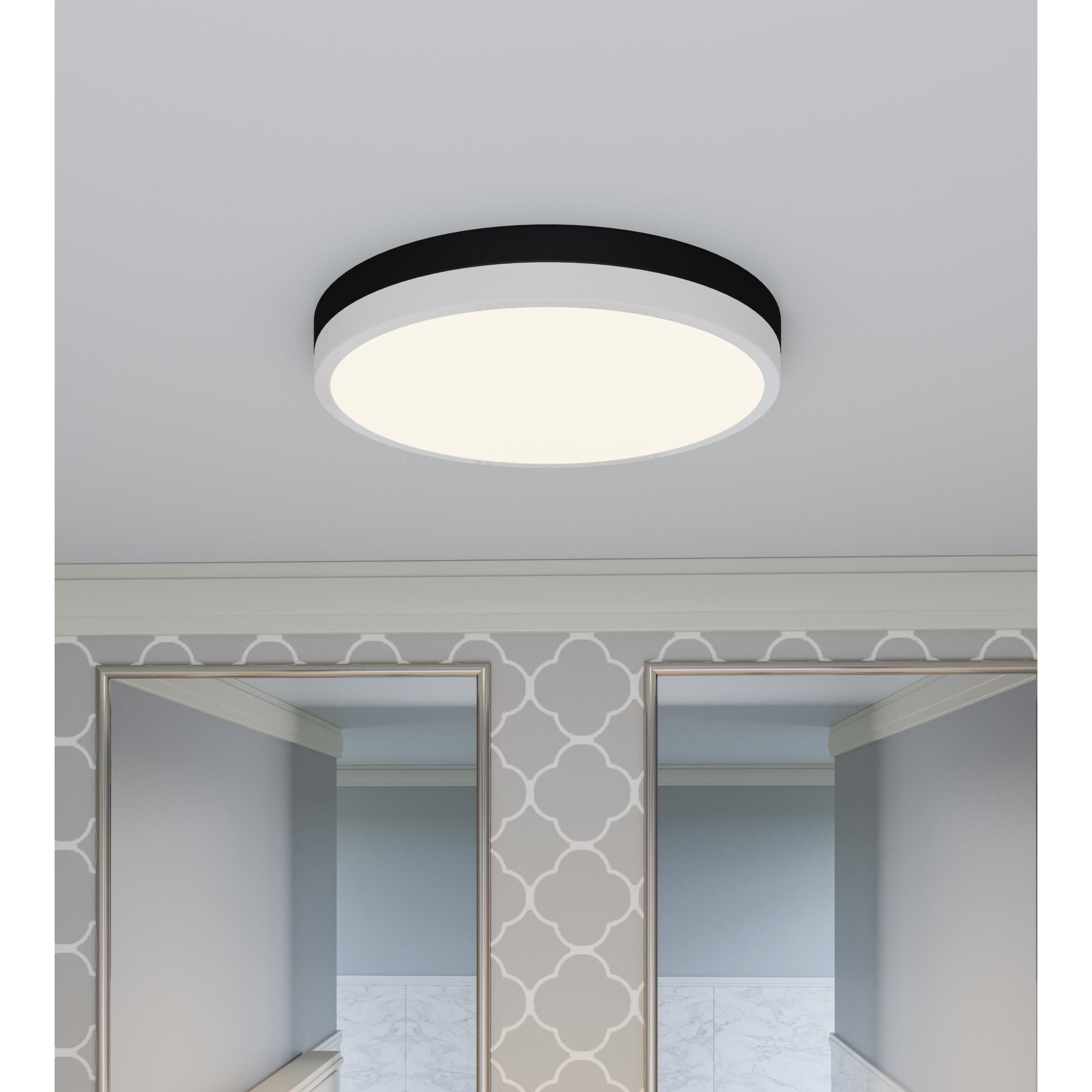 Weldin 15 Inch 1 Light LED Flush Mount by Quoizel - Clearance