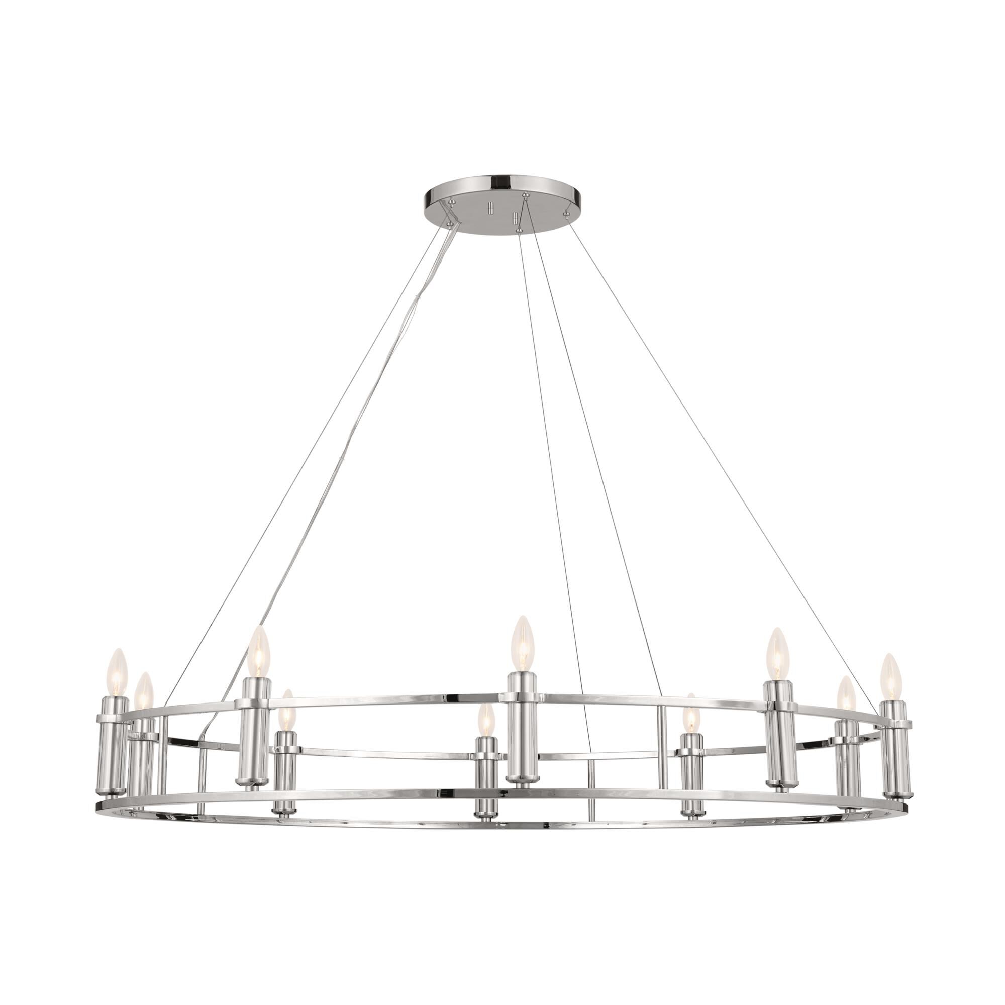 Shown in Polished Nickel finish