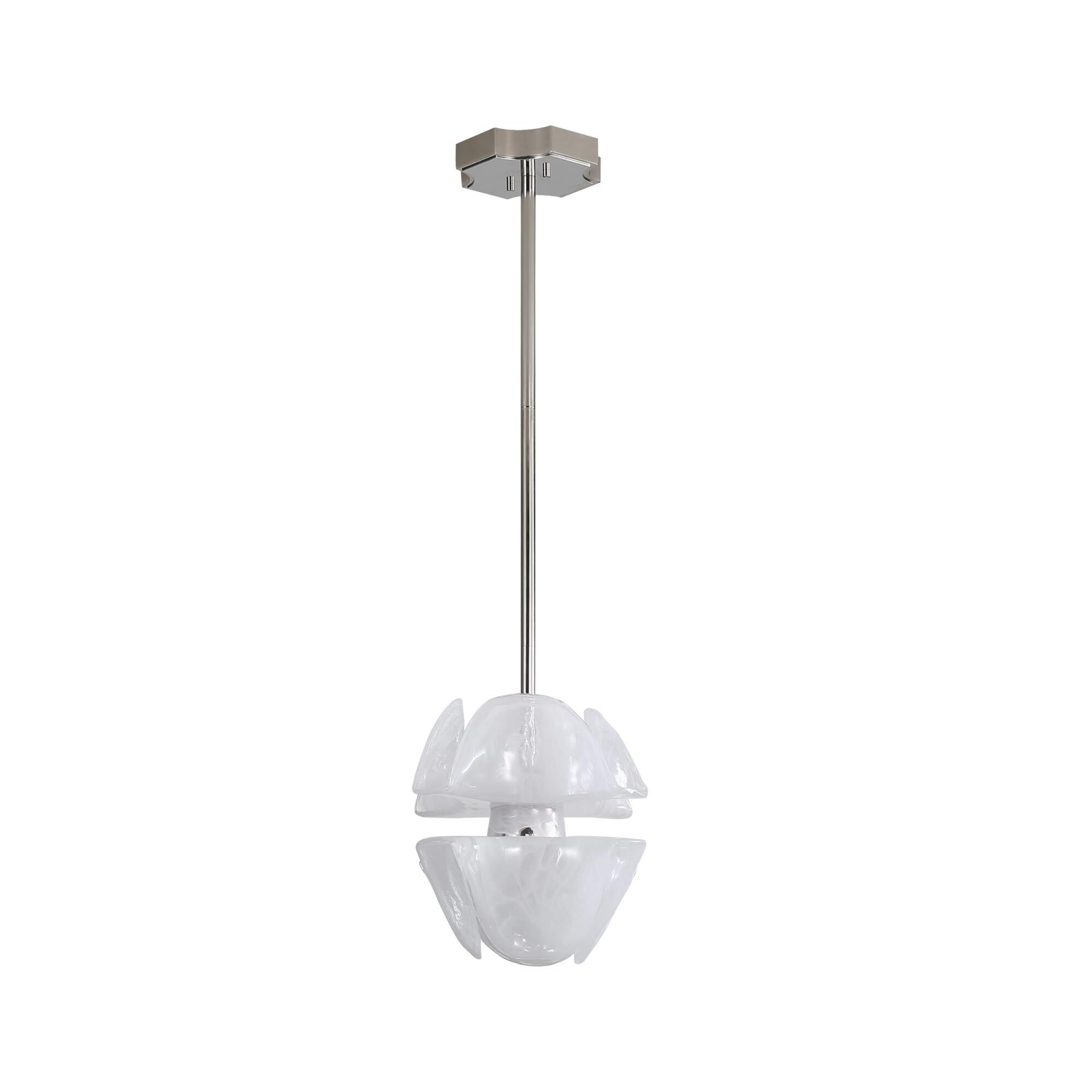 Glacier 14 Inch Large Pendant by Golden Lighting