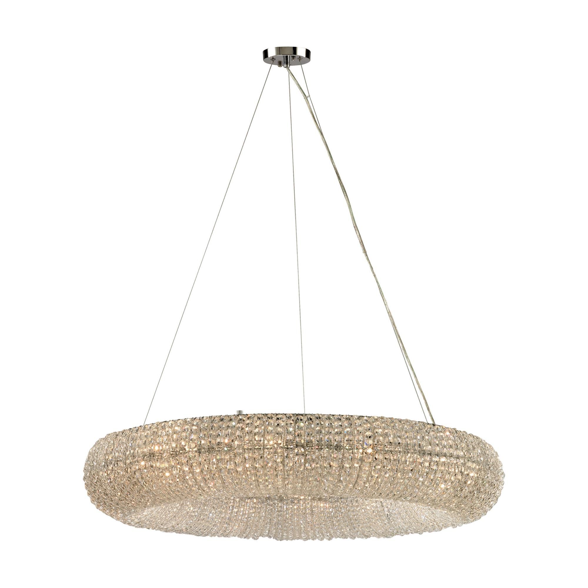 Crystal Ring 37 Inch Large Pendant by ELK Lighting