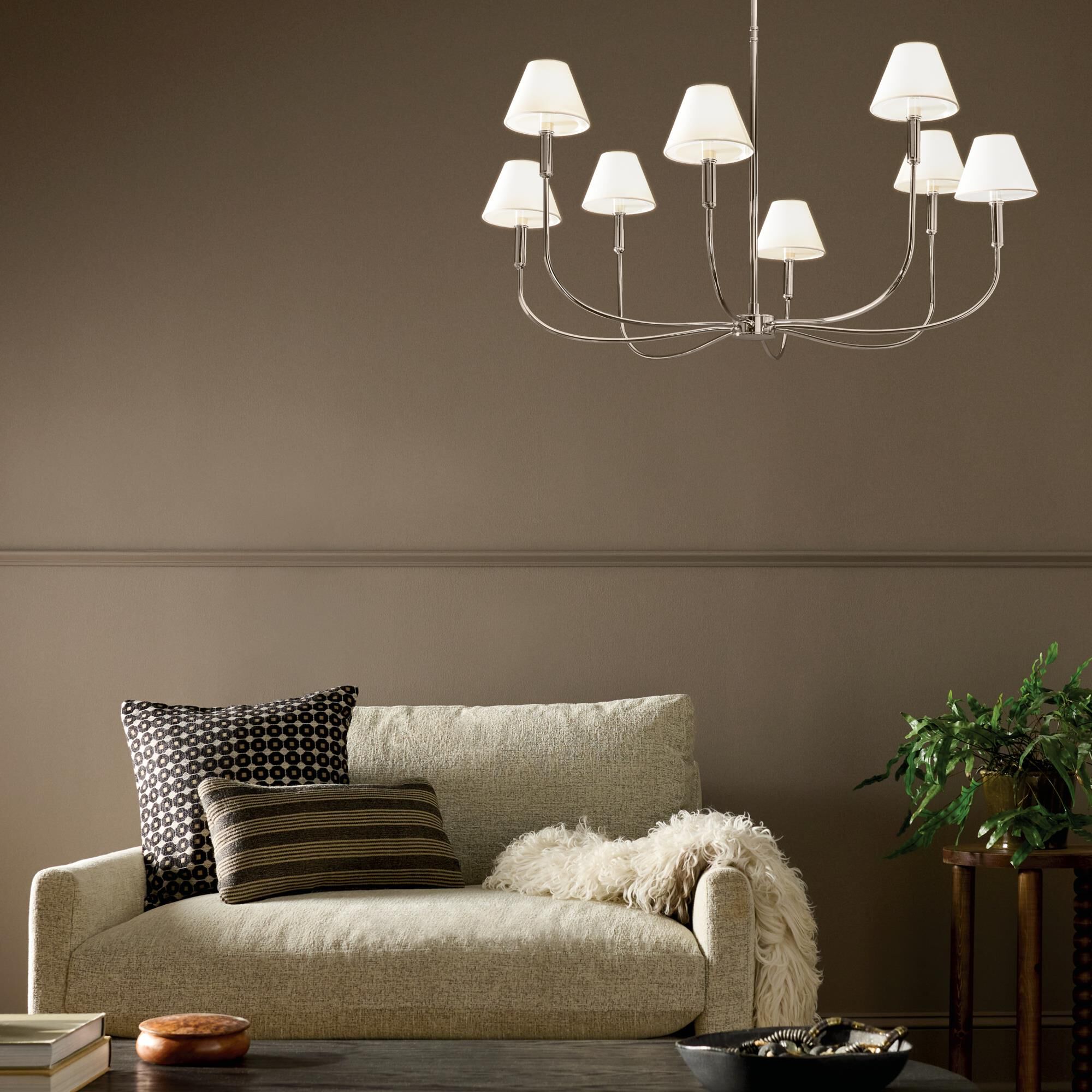 Shown in Polished Nickel finish