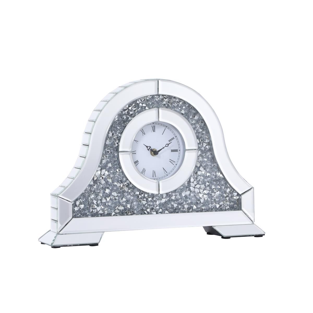 Sparkle Table Clock by Elegant Decor