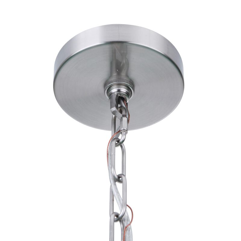 Larrson 17 Inch 6 Light Mini Chandelier by Craftmade