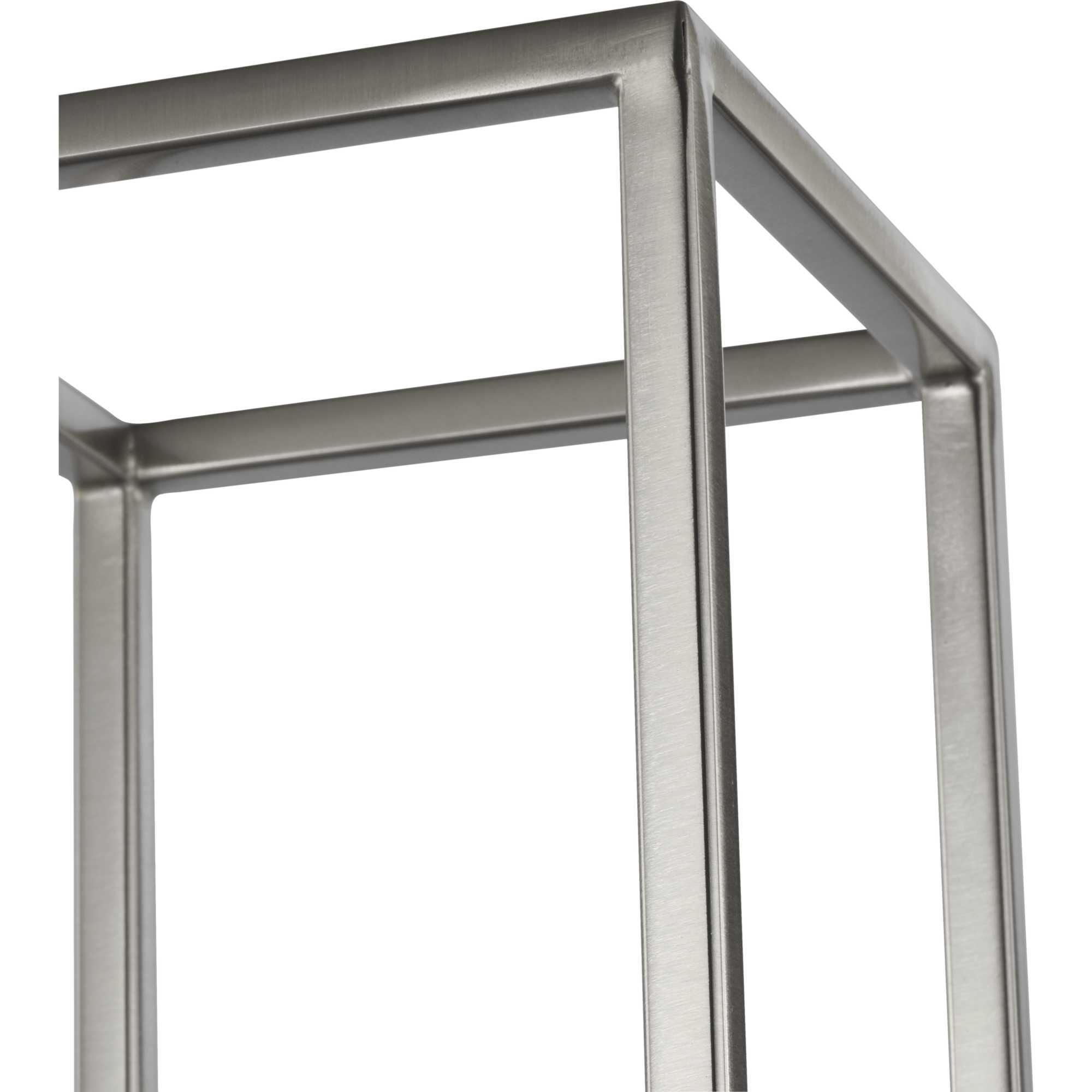 Shown in Brushed Nickel finish and Etched Opal glass