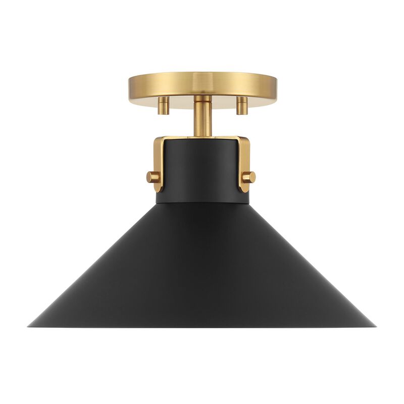 12 Inch Semi Flush Mount by Meridian Lighting