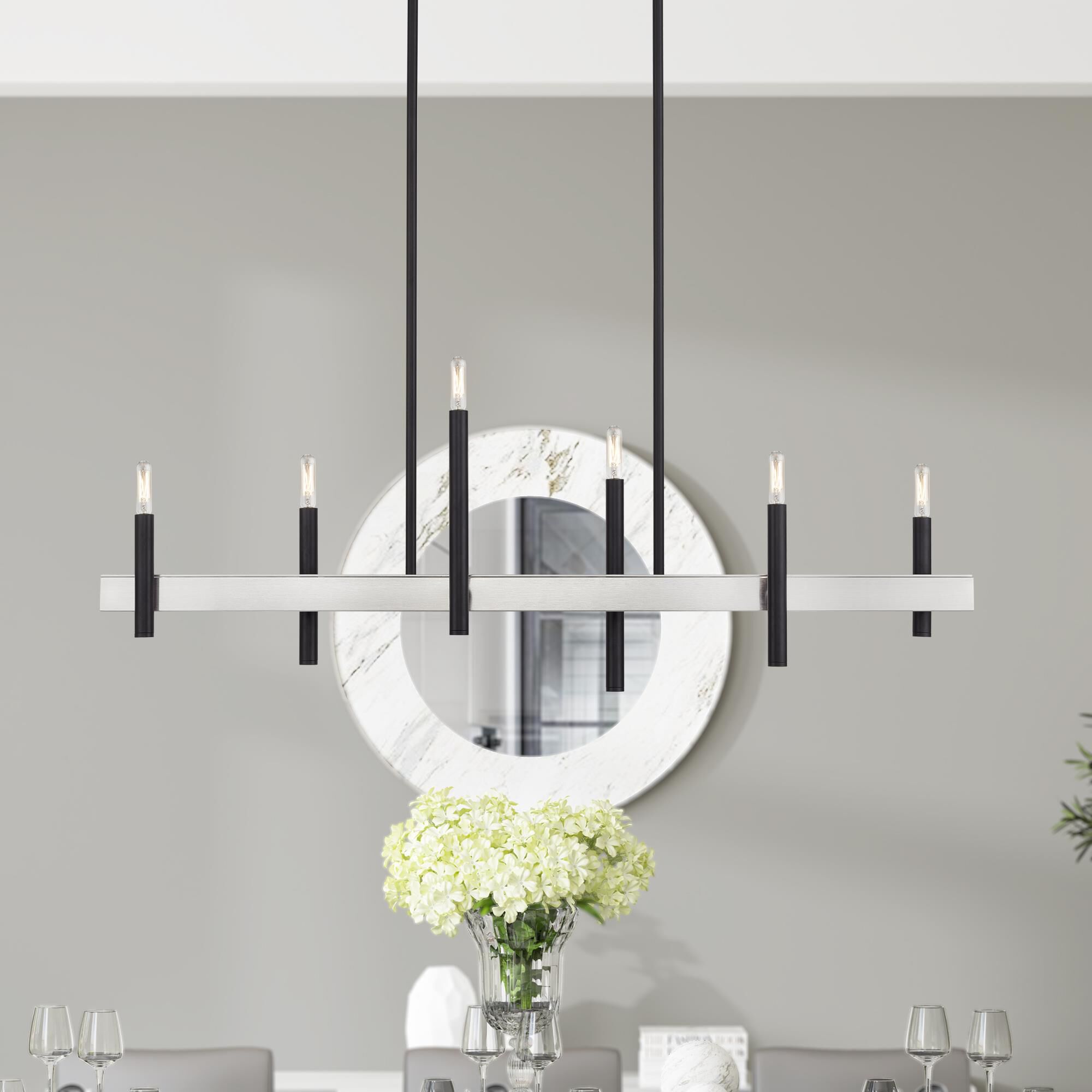 Denmark 40 Inch Linear Suspension Light by Livex Lighting