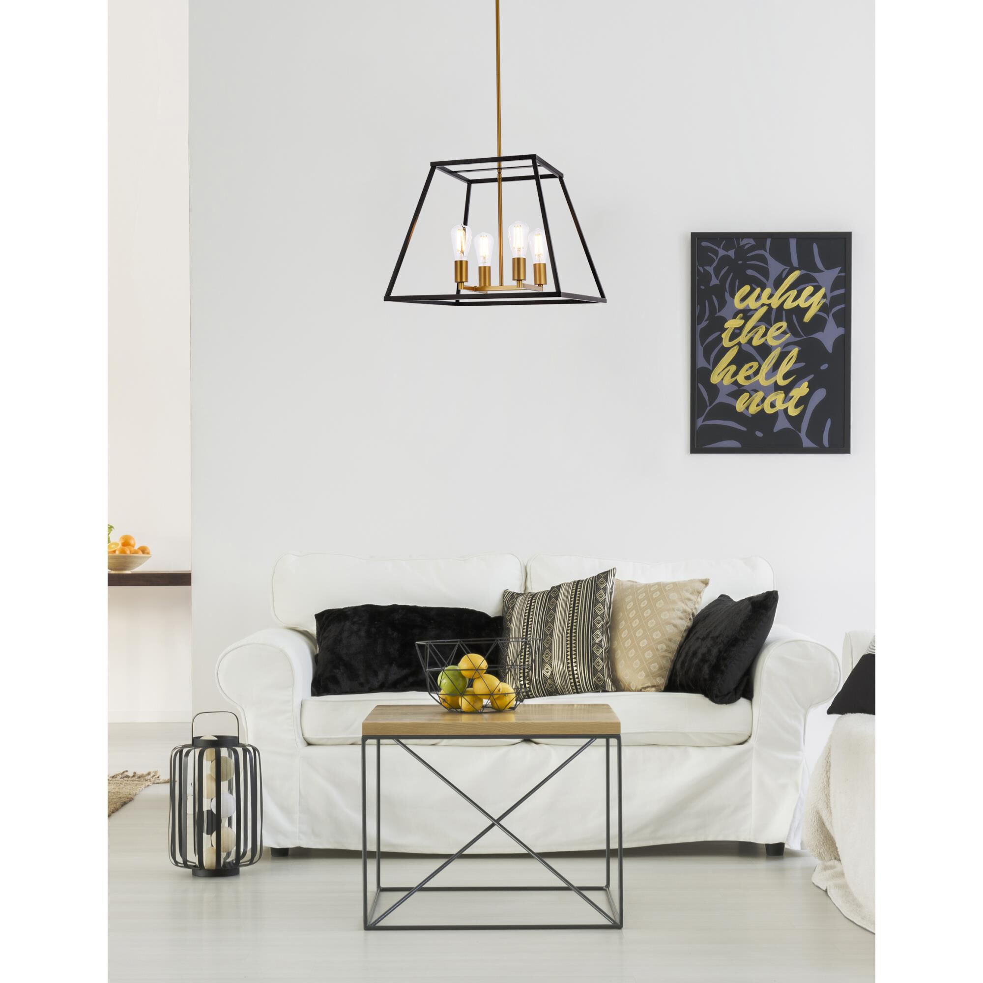 Declan 20 Inch Large Pendant by Elegant Lighting