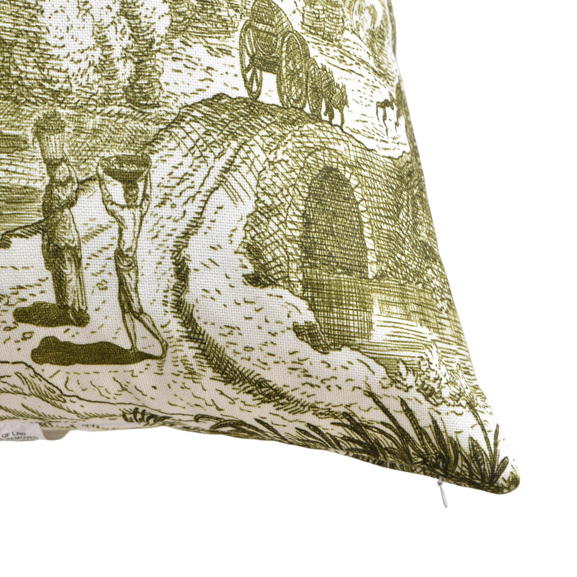 Dann Foley Reverie Toile 24 Inch Decorative Pillow by Stylecraft