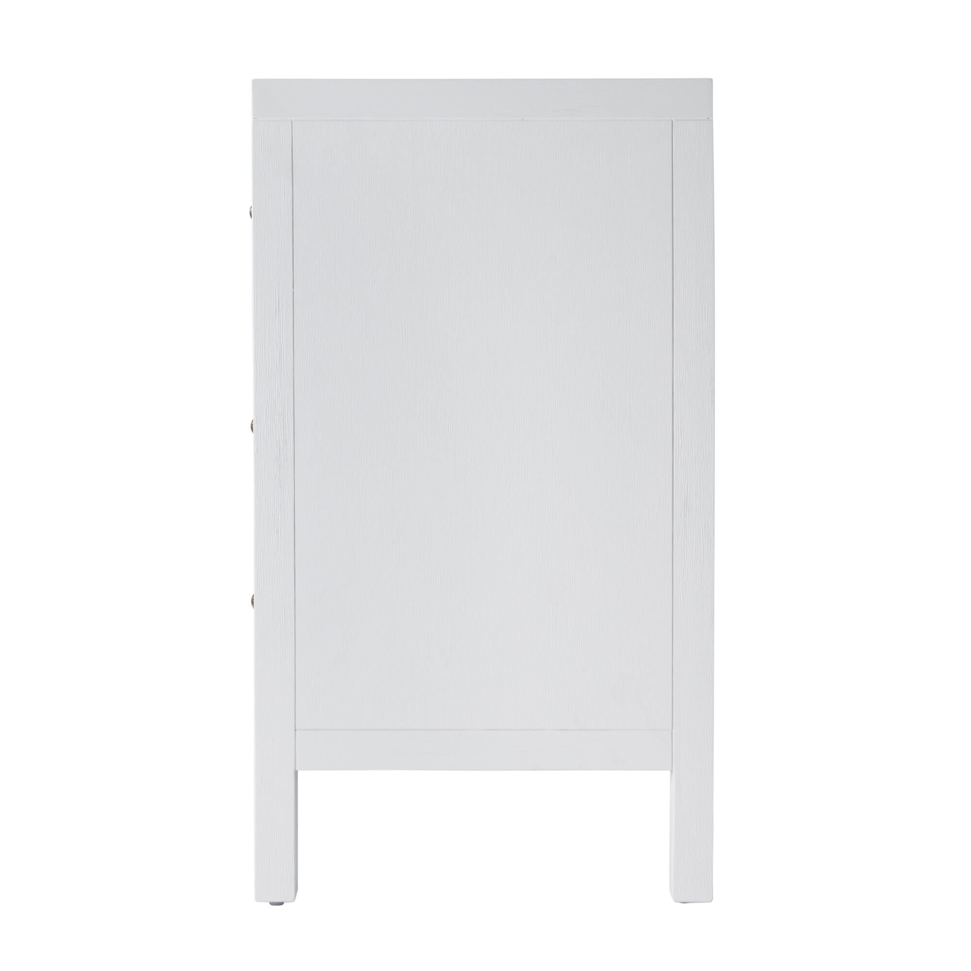 Shown in White finish