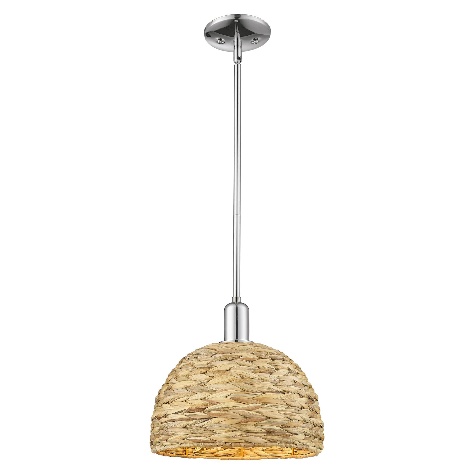 Shown in Polished Chrome finish and Natural shade