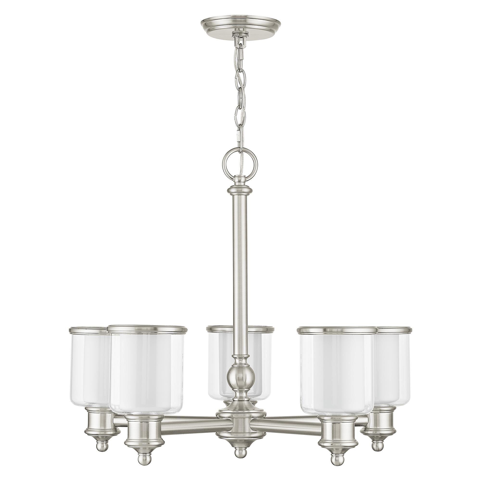 Middlebush 25 Inch 5 Light Chandelier by Livex Lighting