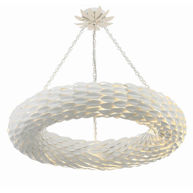 Broche Large Pendant Light by Crystorama