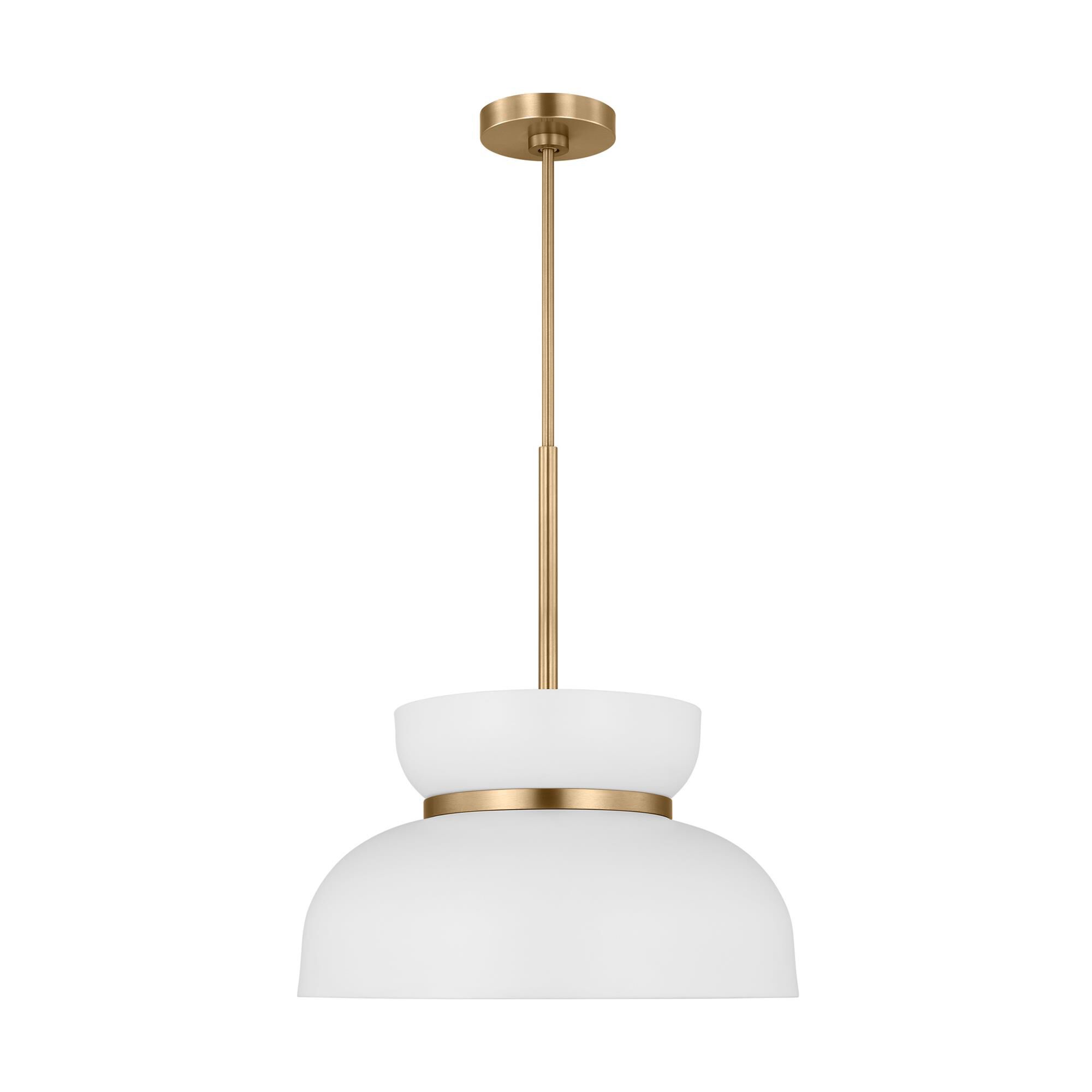 Shown in Matte White finish and Midnight Black Steel s shade