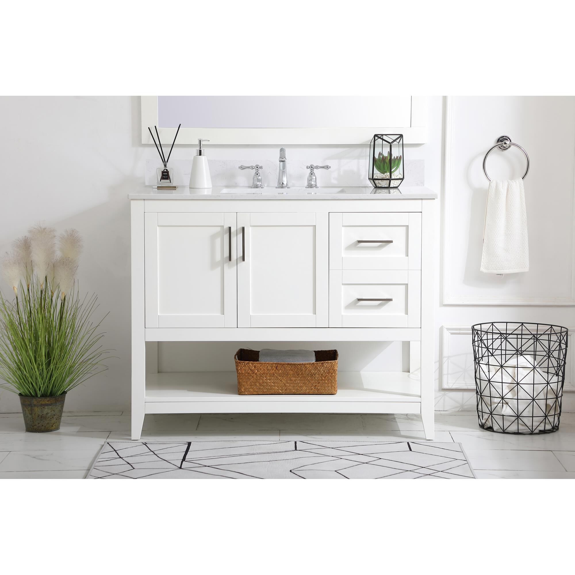 Aubrey Bath Vanity by Elegant Decor