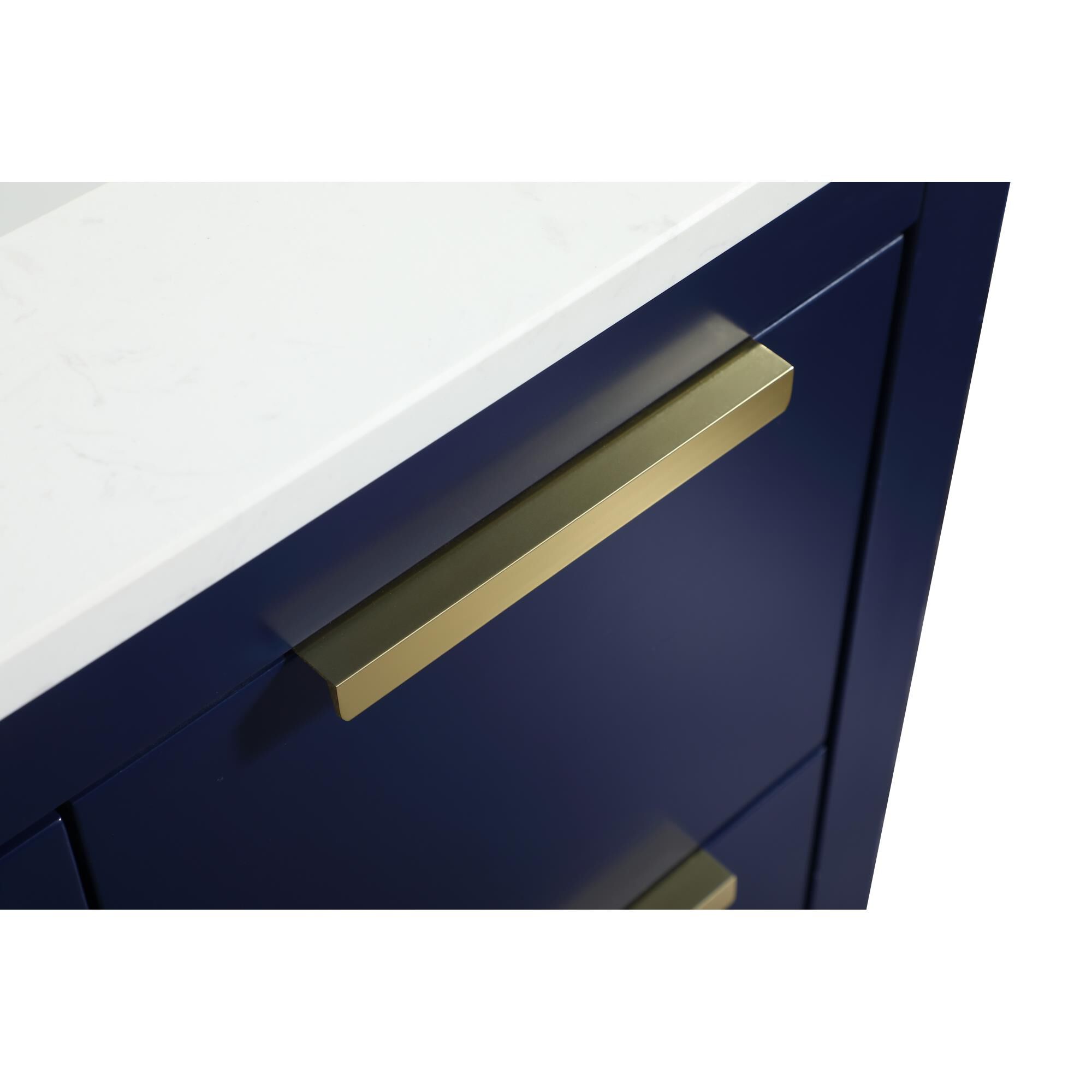 Shown in Blue finish