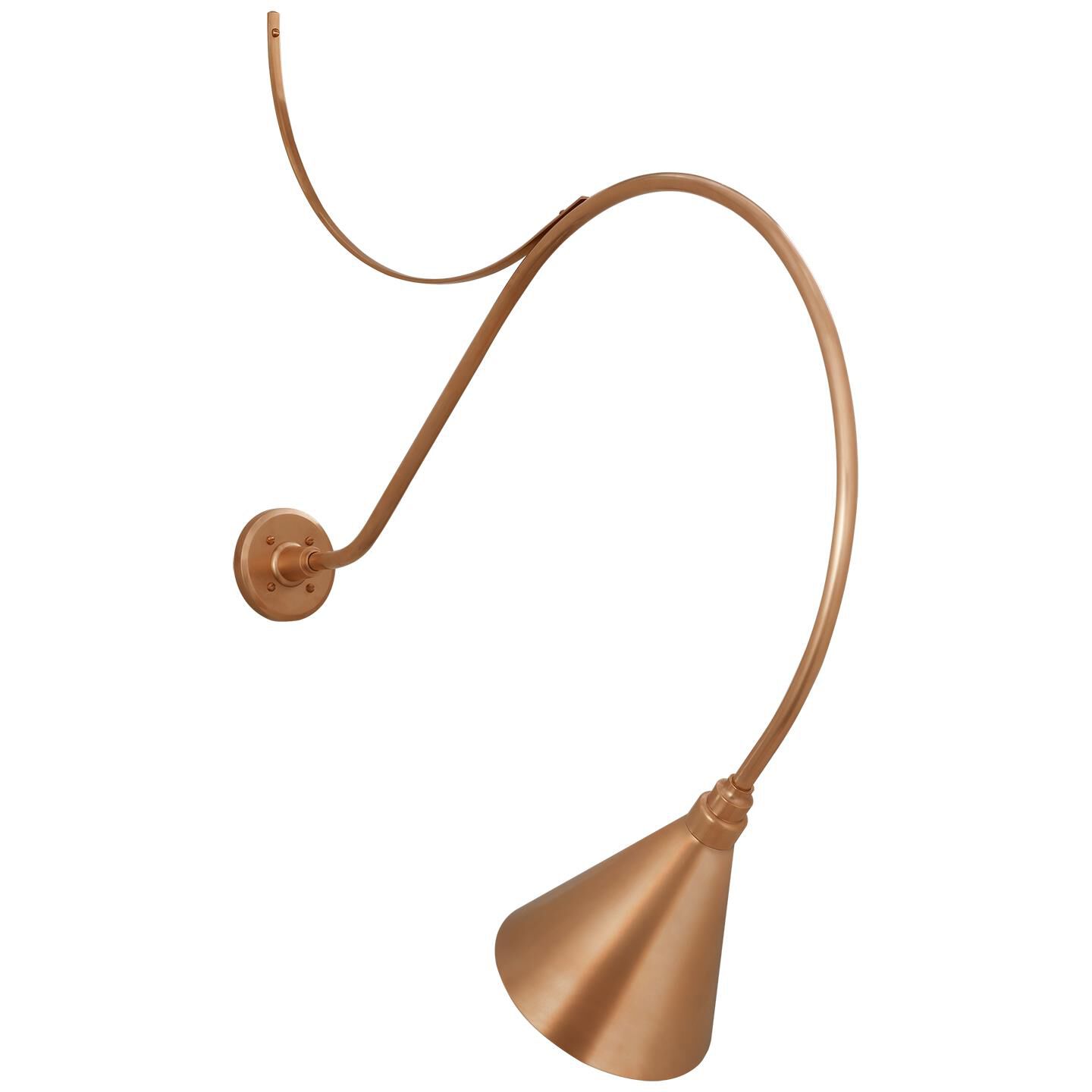 Shown in Soft Copper finish and Copper shade