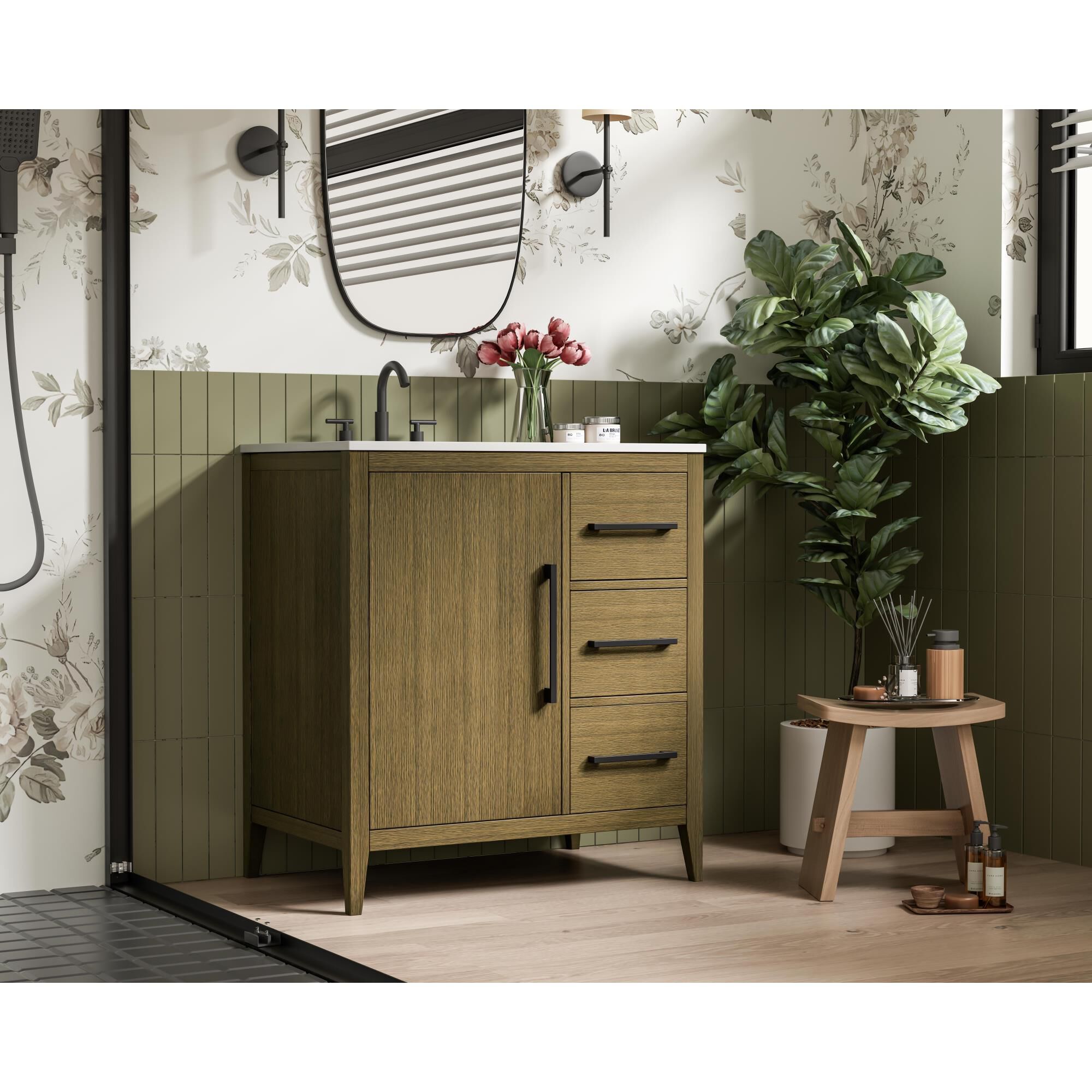 Millie 32 Inch Bath Vanity by Elegant Dcor