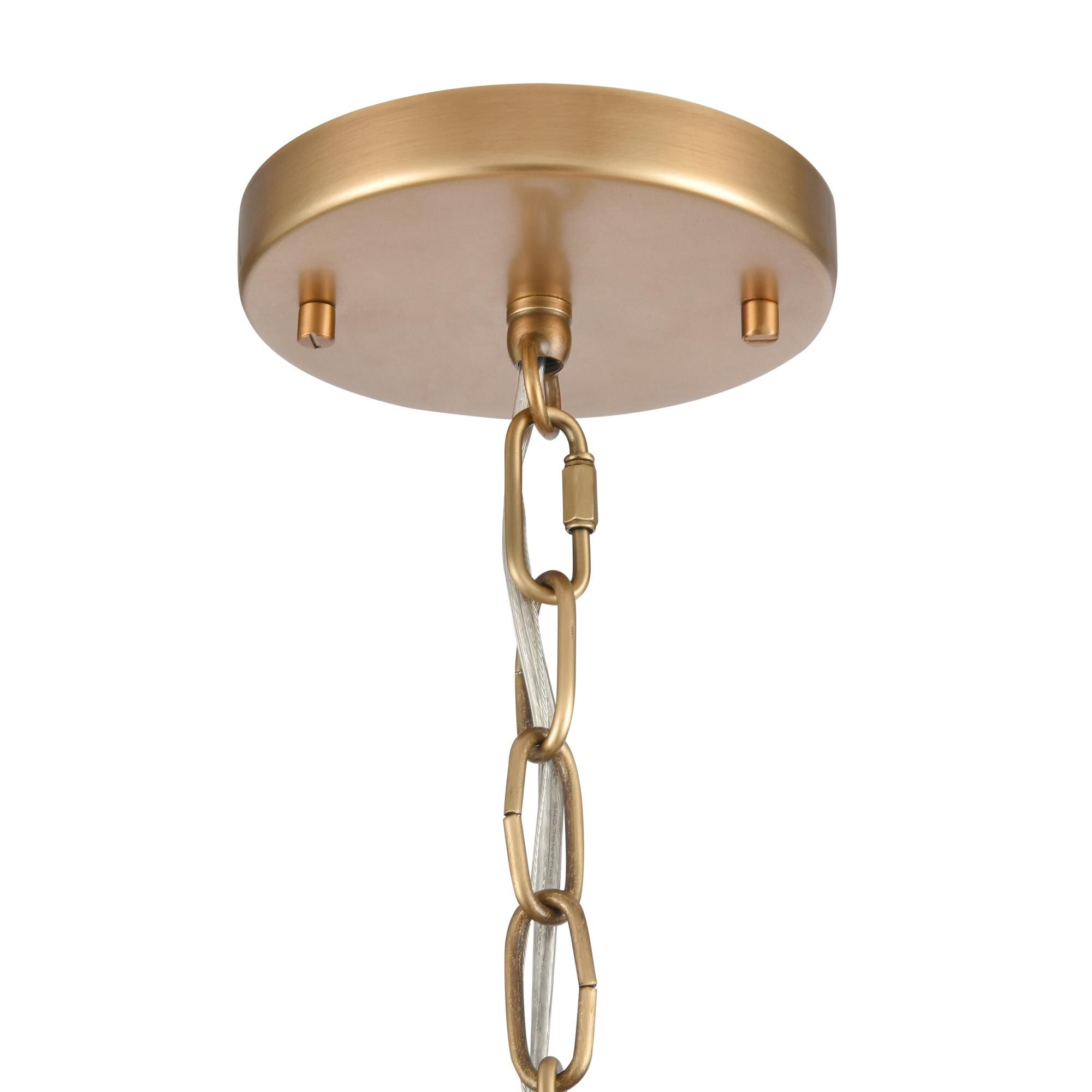 Cecil 16 Inch 4 Light Semi Flush Mount by ELK Lighting