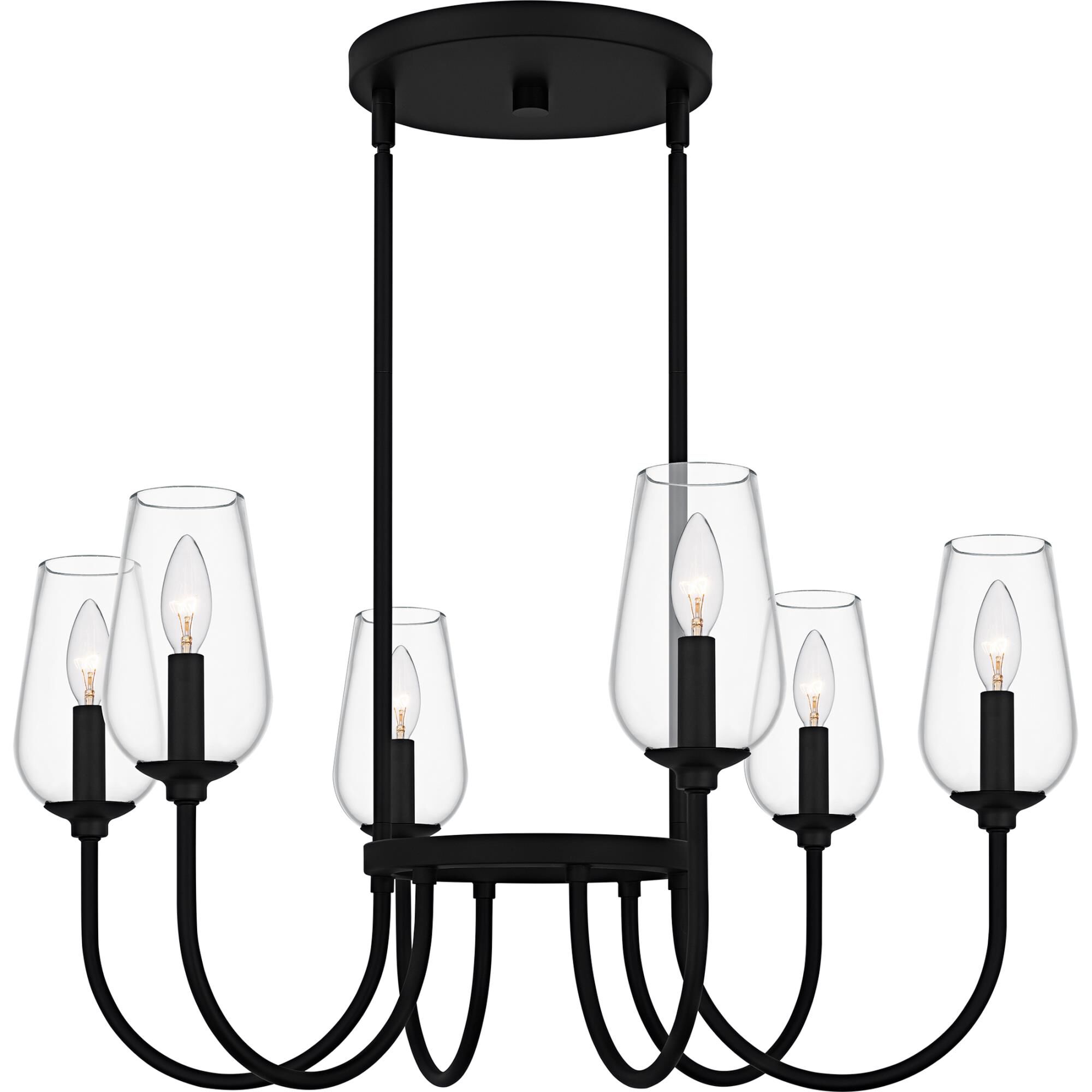 Viscount 28 Inch Chandelier by Quoizel