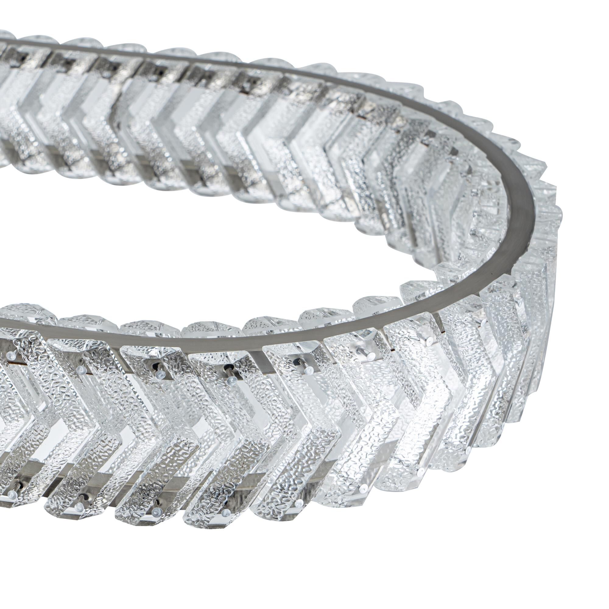 Chevron 47 Inch Linear Suspension Light by Artcraft