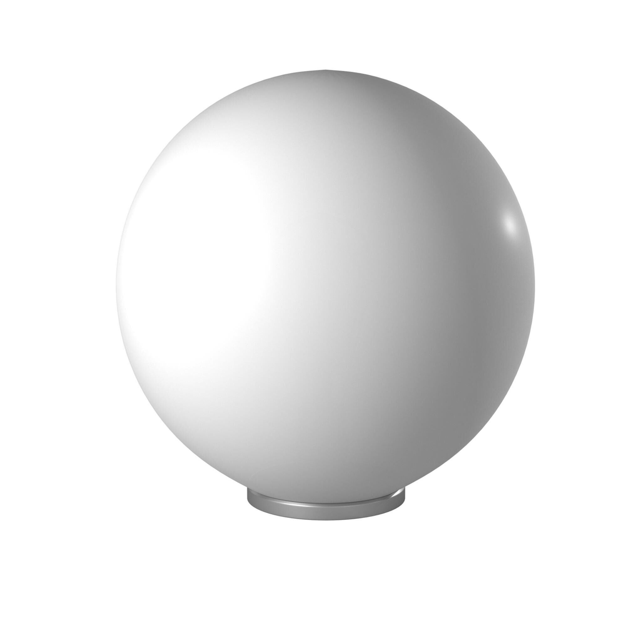 Shown in Silver finish and Opal Frosted glass and Round shade