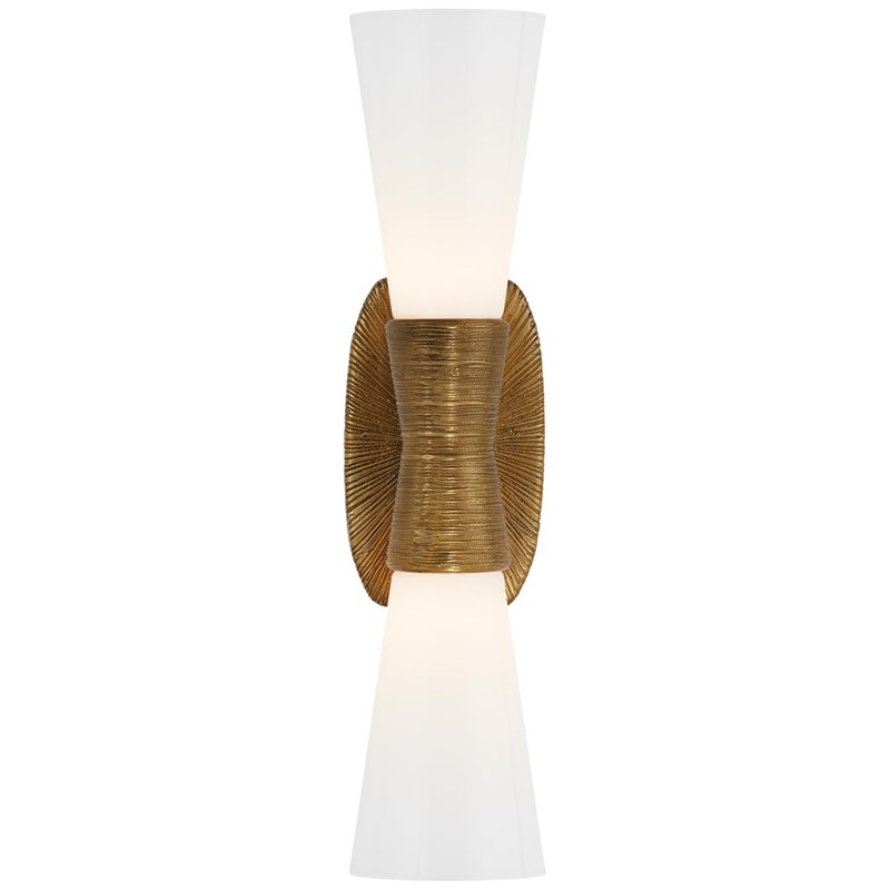 Kelly Wearstler Utopia 18 Inch 2 Light Bath Vanity Light by Visual Comfort Signature Collection