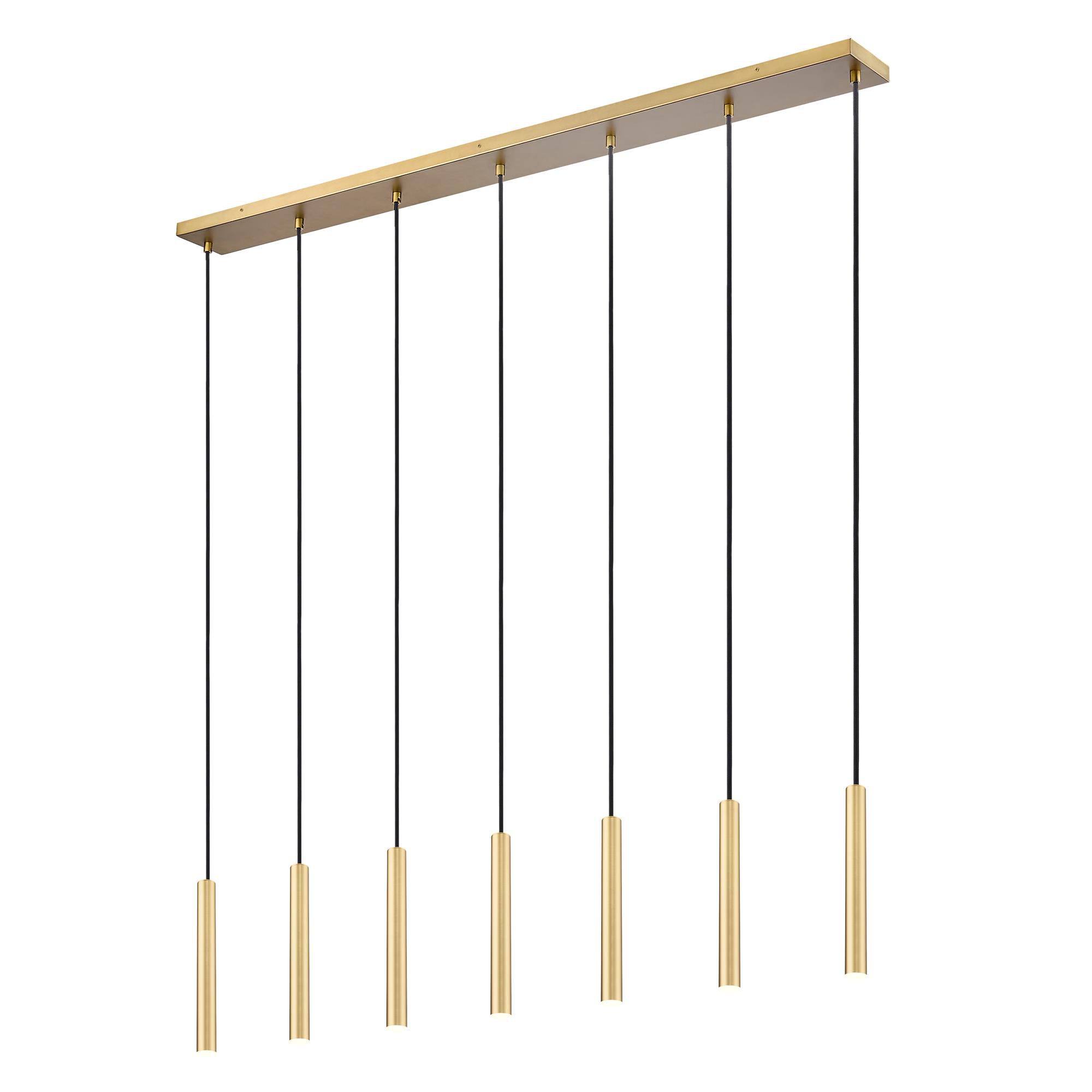 Shown in Modern Gold finish and Modern Gold glass and Modern Gold shade