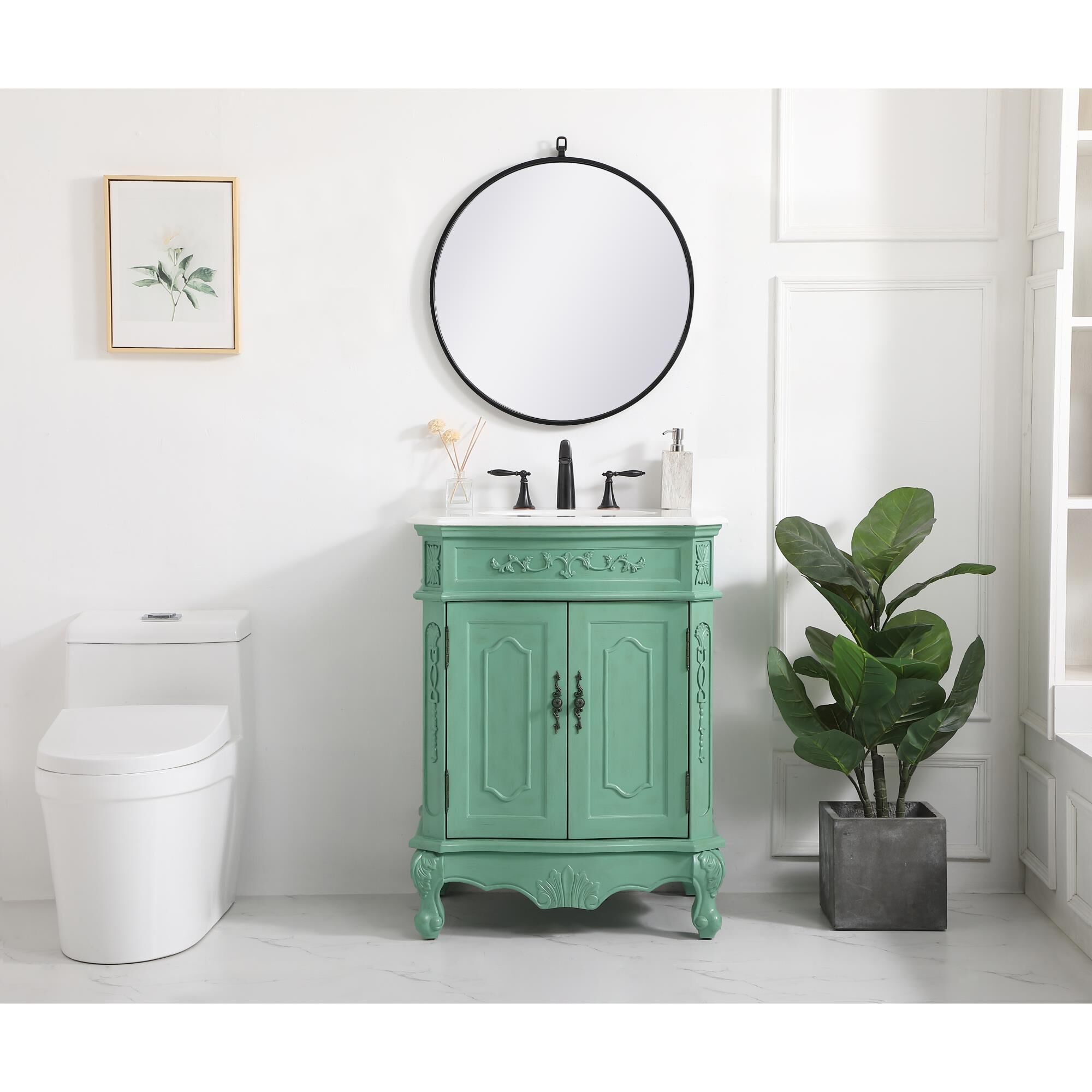 Shown in Vintage Mint finish